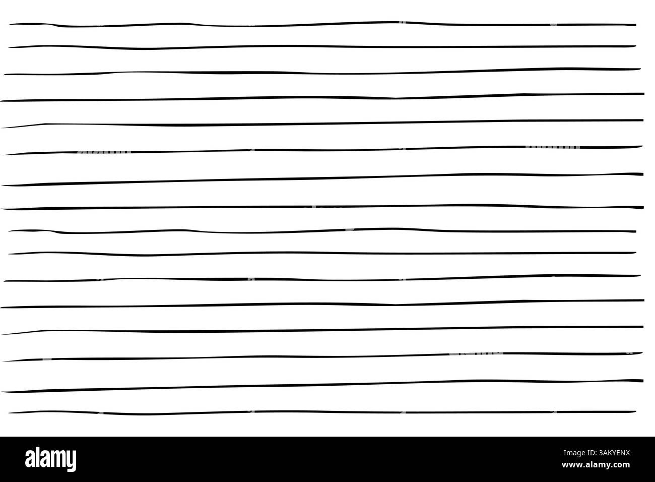 Quadratische, handgezeichnete Linien, Notizbuchraster und Streifenmuster. Geometrisches Netz, Kreide- oder Buntstift-Strich kritzeln. Vektorabbildung Stock Vektor