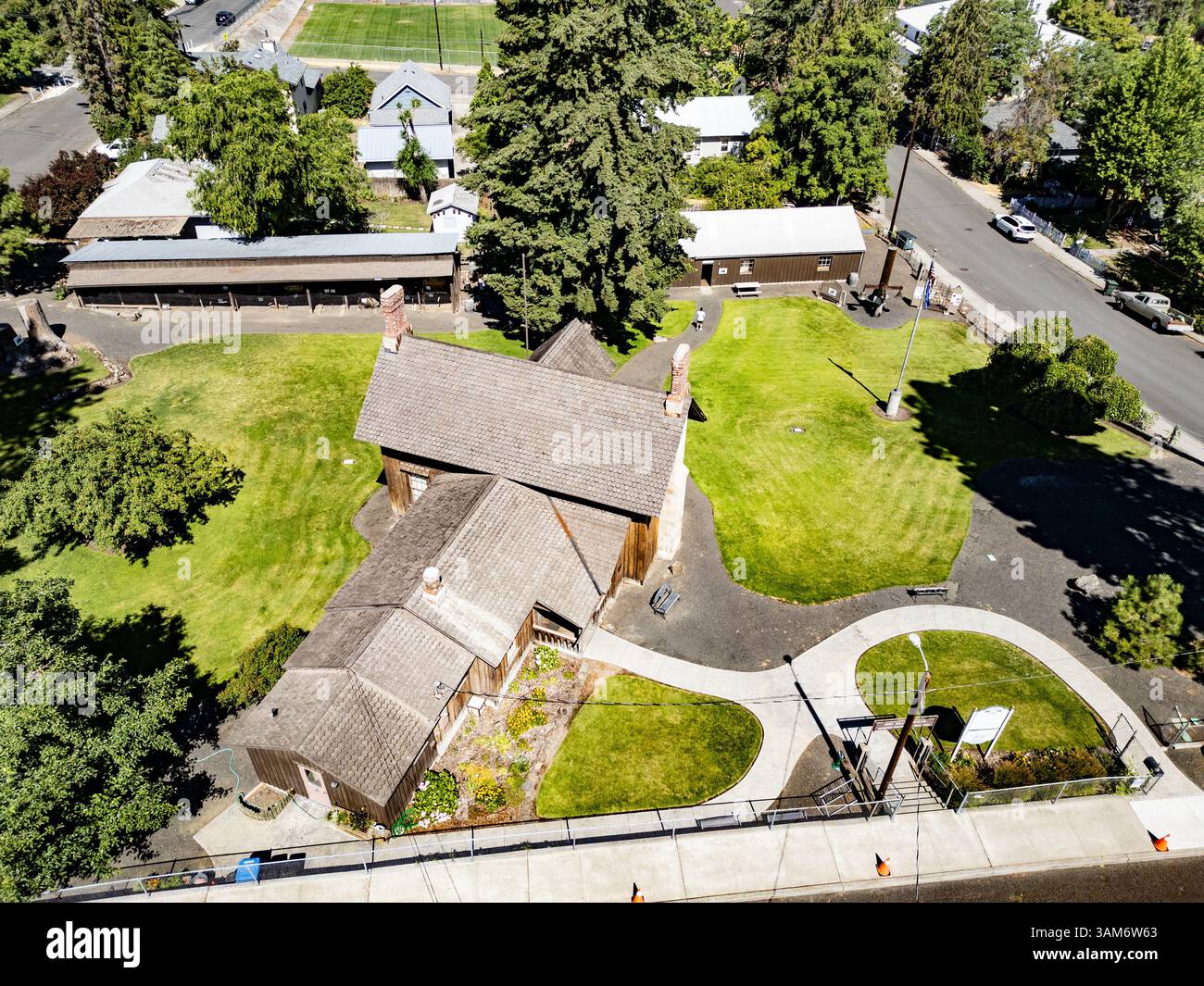Fort Dalles Museum, The Dalles, Oregon, USA Stockfoto