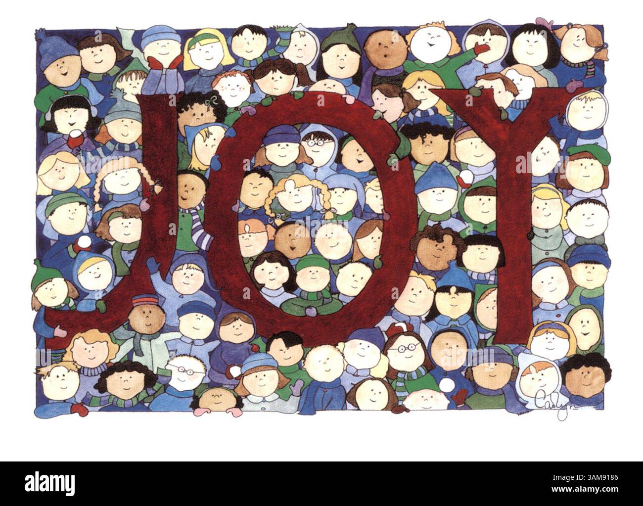 7. Dezember 2006 - USA - Weihnachtskarten: Good Cause Greetings verkauft saisonale Karten, und 10 Prozent des Erlöses gehen an Gruppen, die Hunger und Obdachlosigkeit beenden, Bildung fördern, Krankheiten heilen, Familien unterstützen und die Umwelt schützen. Die Karten zeigen das Werk vieler Künstler. Bestellen Sie unter goodcausegreetings.com. (Jacob Langston/Orlando Sentinel/MCT) (Kreditbild: © Jacob Langston/mct/ZUMAPRESS.com) Stockfoto