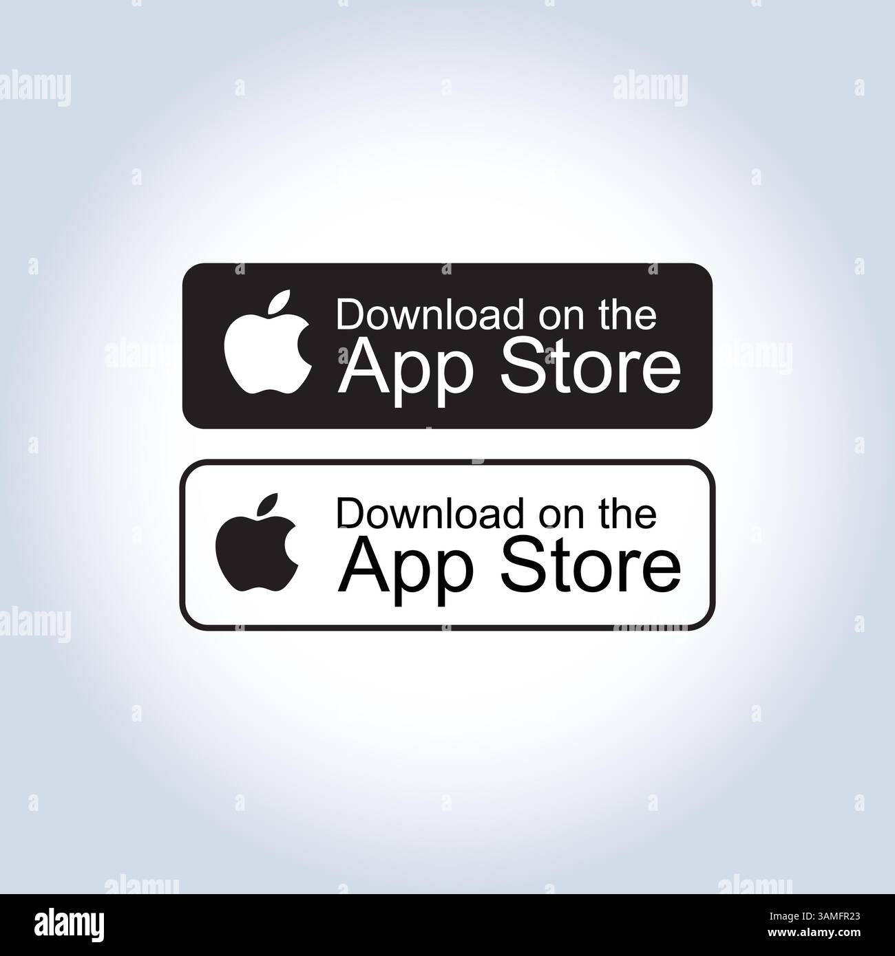 Set Pack Google Play Store Symbol, App Store Symbol, Logo Symbol für Website Design, Marketing, Vektor Symbol Stock Vektor