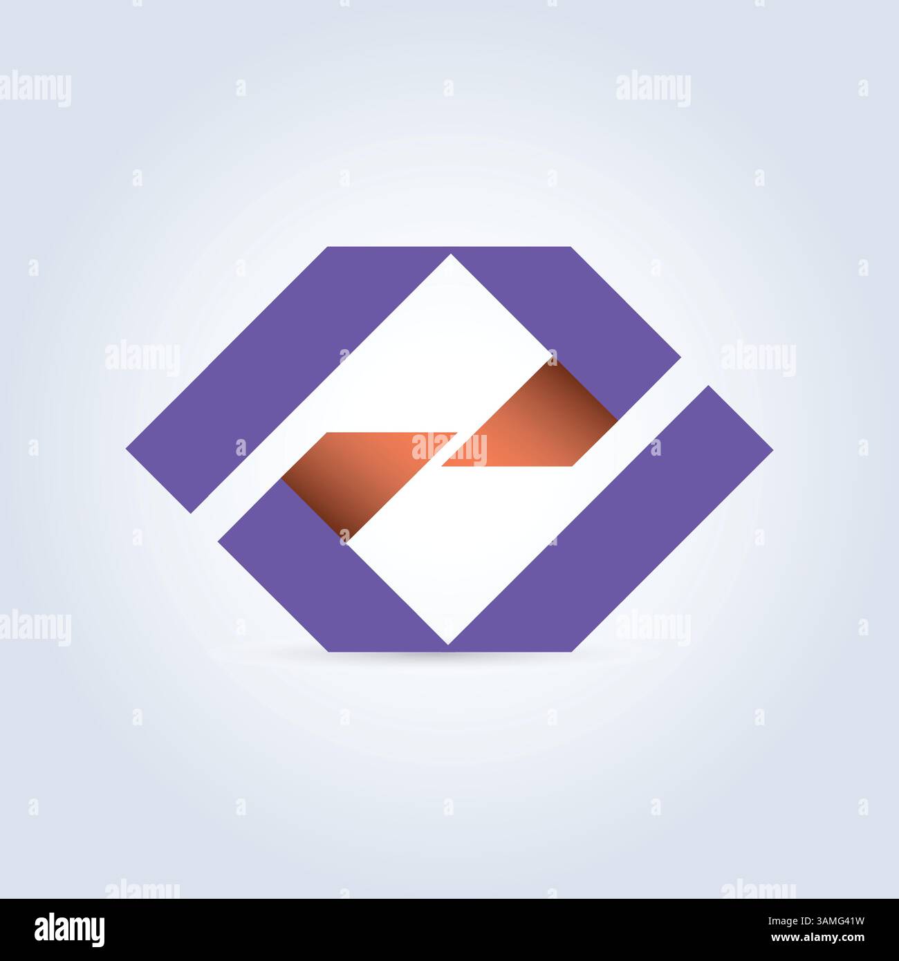 Design-Vorlage für Firmenlogo abstrakt, Kunstdesign Stock Vektor