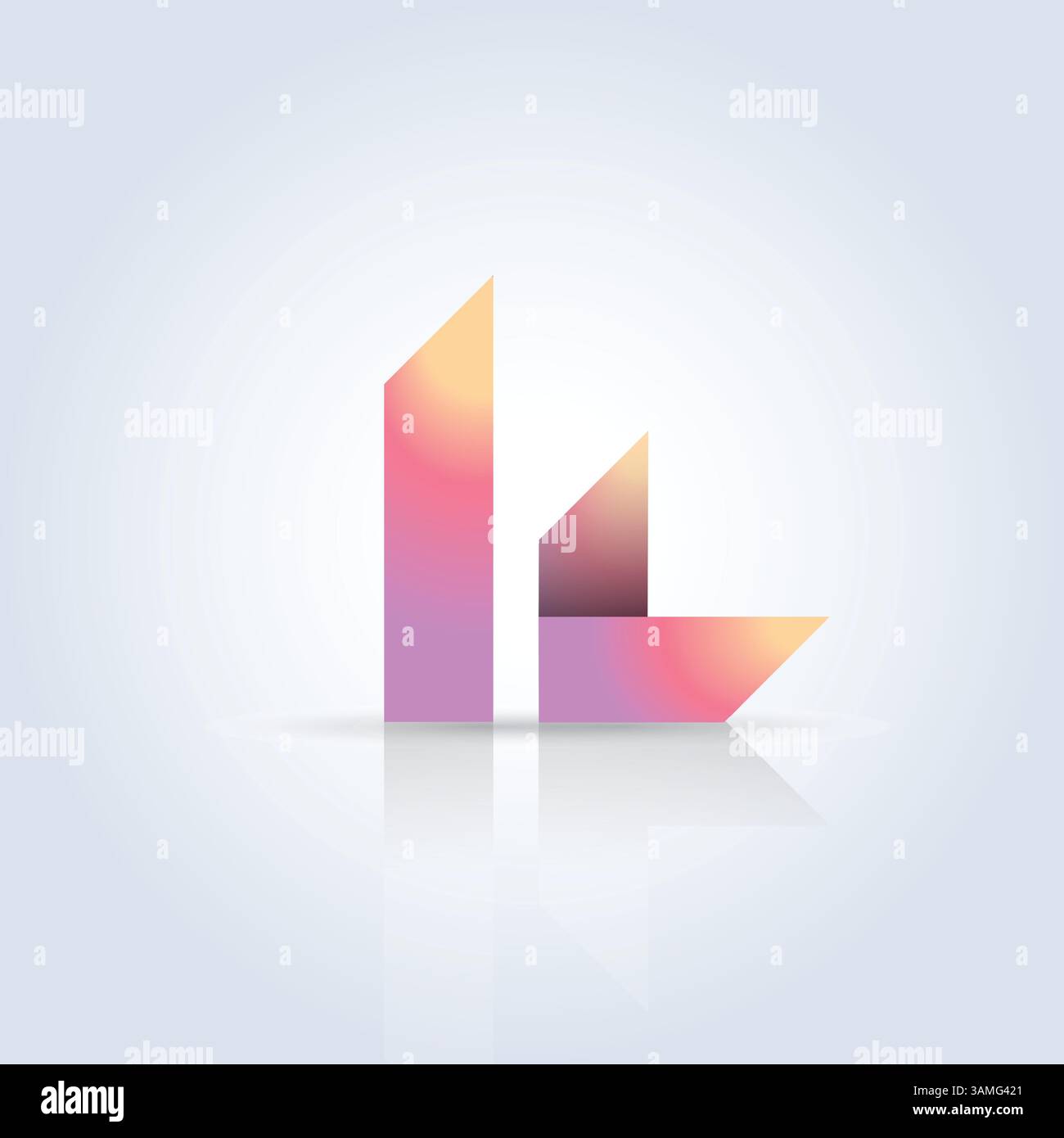 Firmenvorlage Logo abstrakt, Kunstdesign Stock Vektor