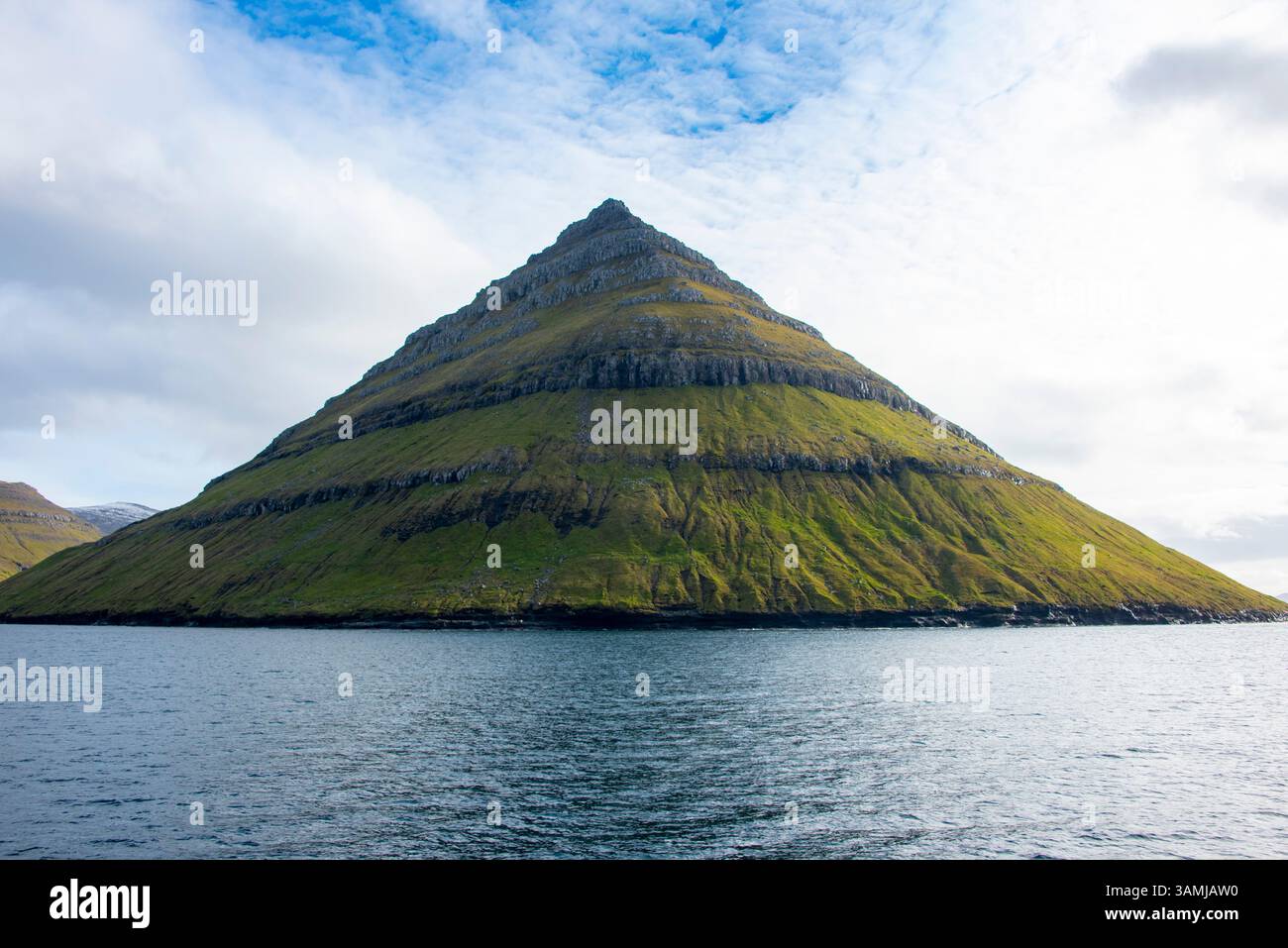 Insel Bordoy - Färöer Inseln Stockfoto