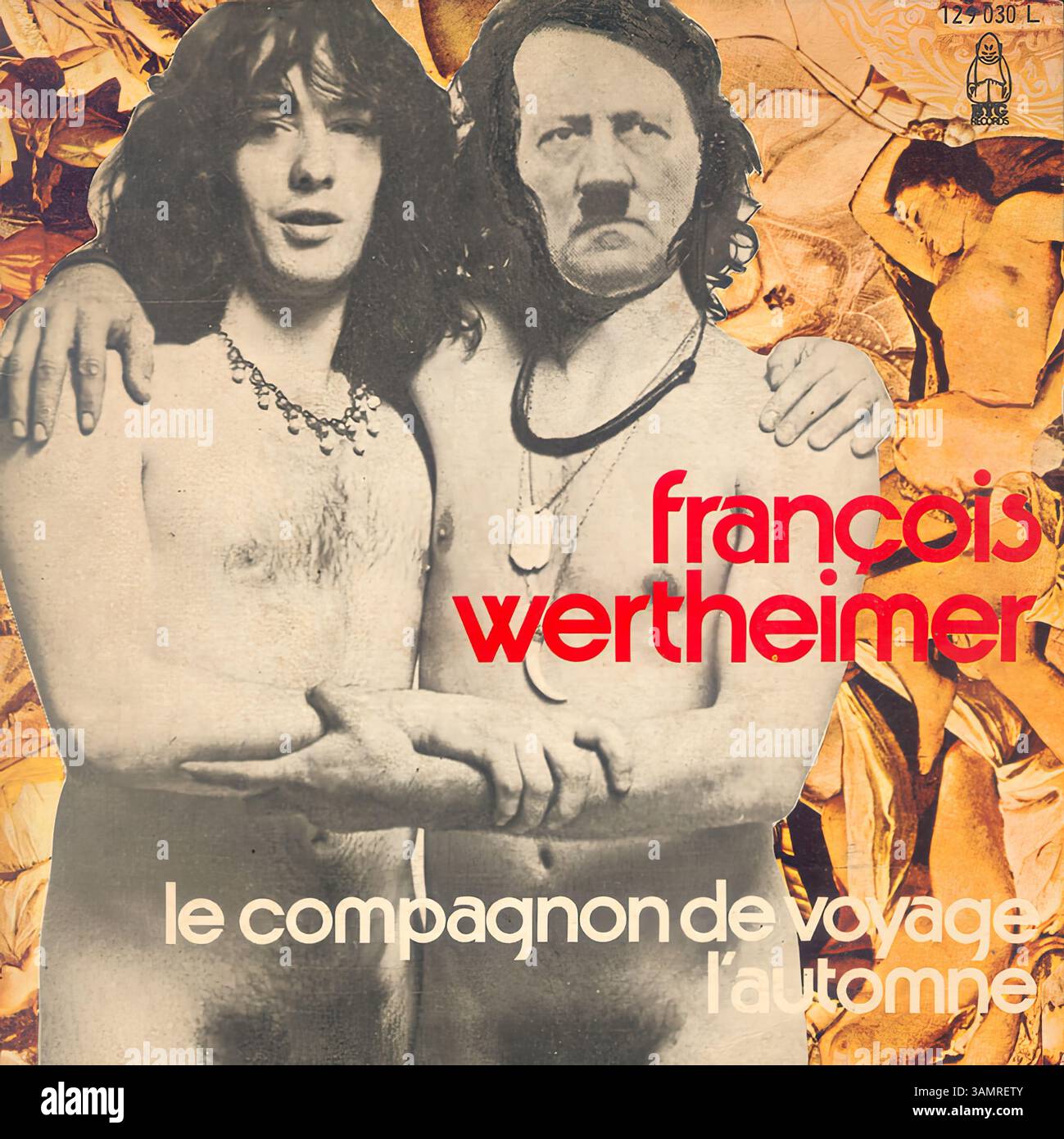 Wertheimer - Le compagnon de voyage_L'automne - Vintage-Plattencover Stockfoto