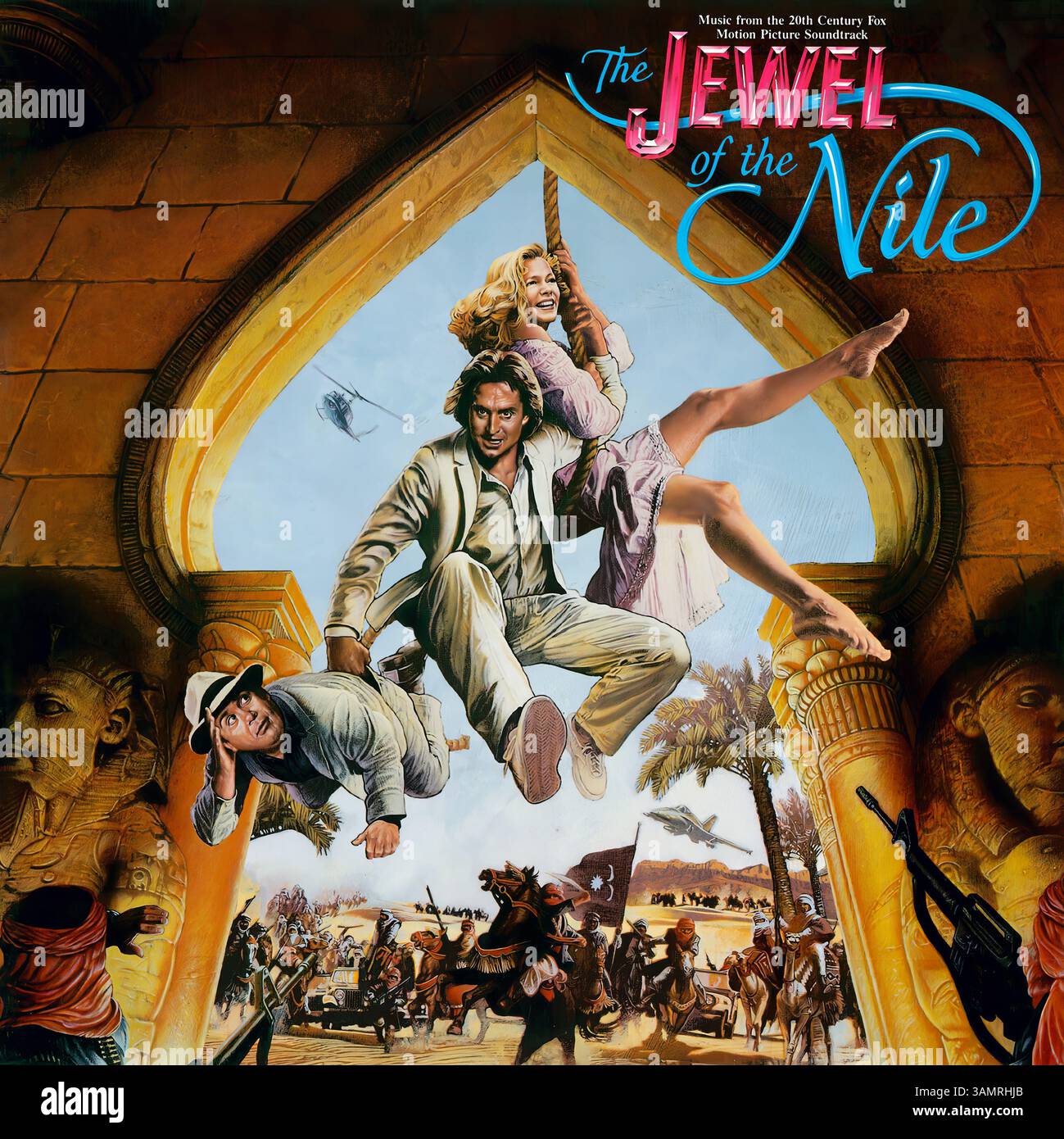 Jack Nitzsche - The Jewel of the Nil - Vintage Vinyl-Cover Stockfoto