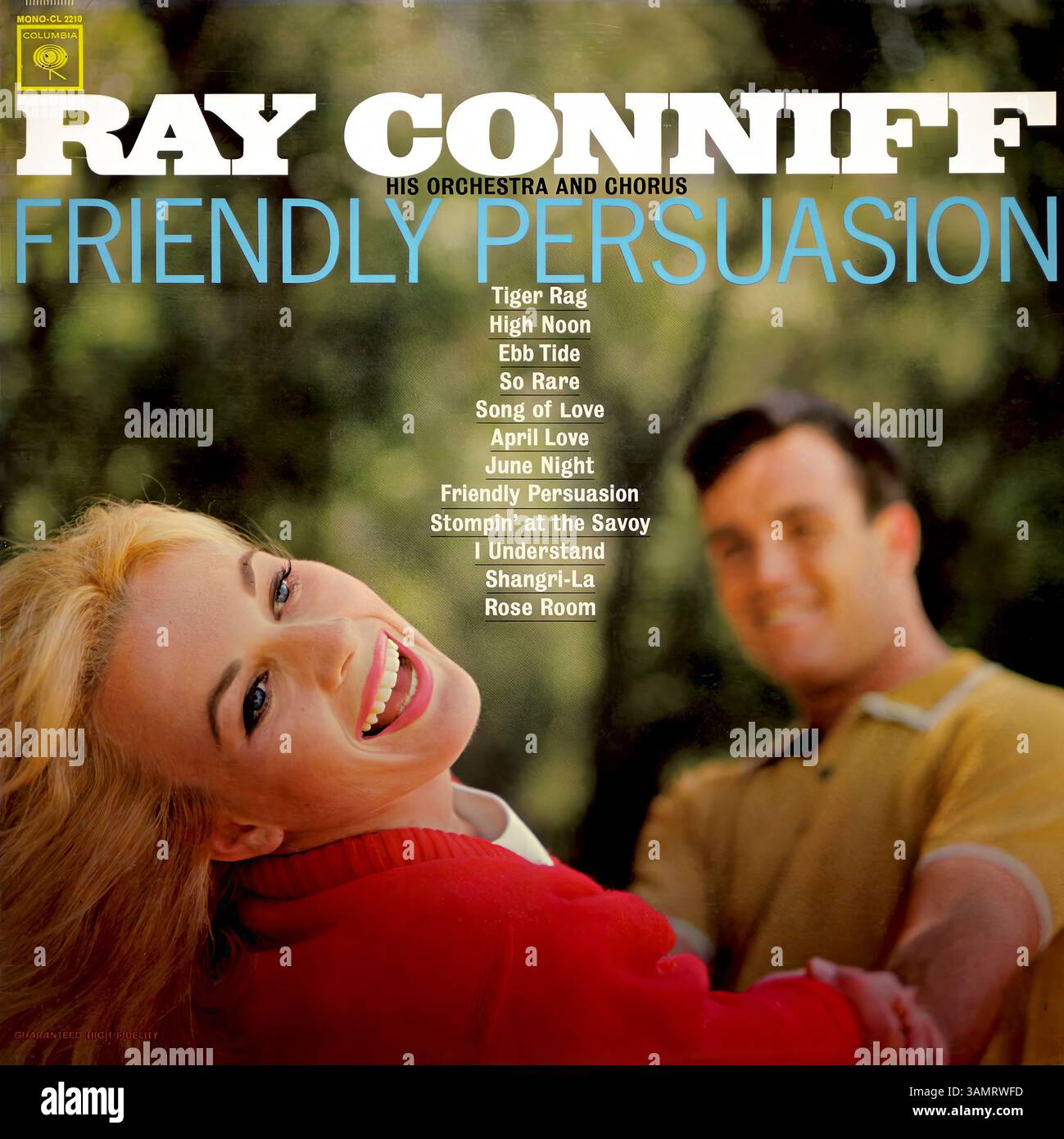 Ray Conniff - Friendly Persuasion - Vintage Vinyl-Plattencover Stockfoto