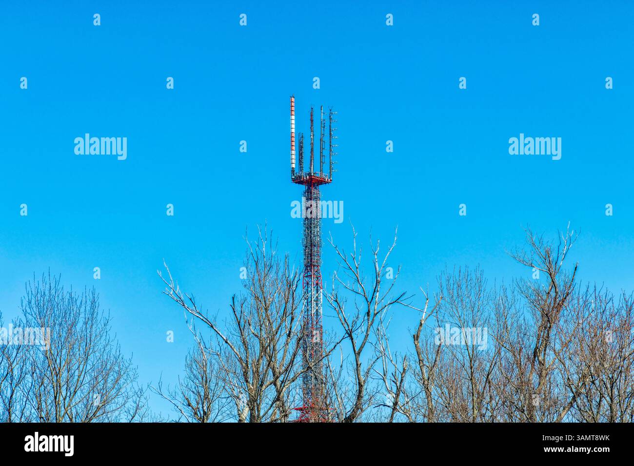Mount Royal Communications Tower Stockfoto