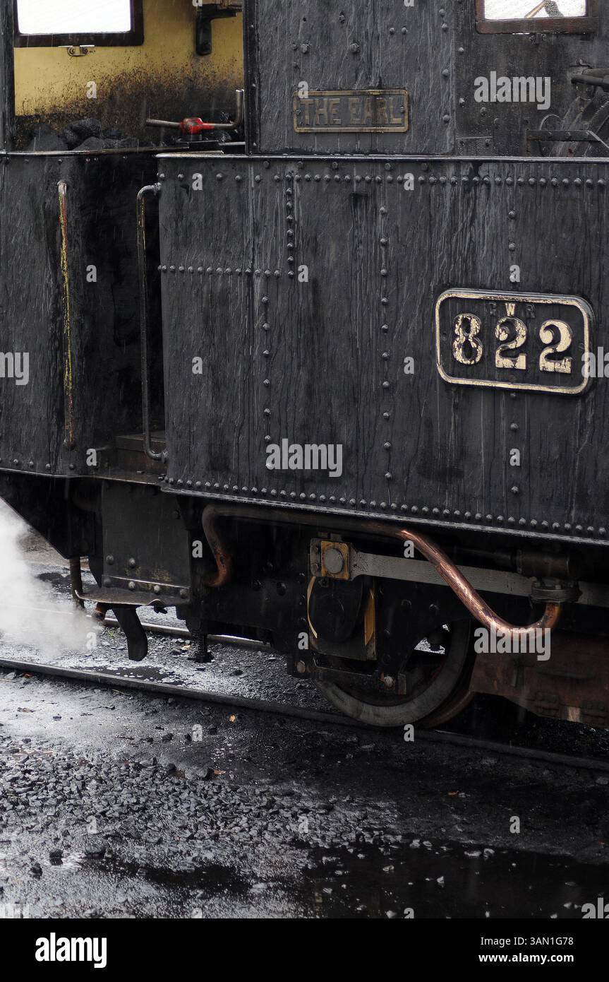 "Der Earl" bei Llanfair Caereinion. Stockfoto