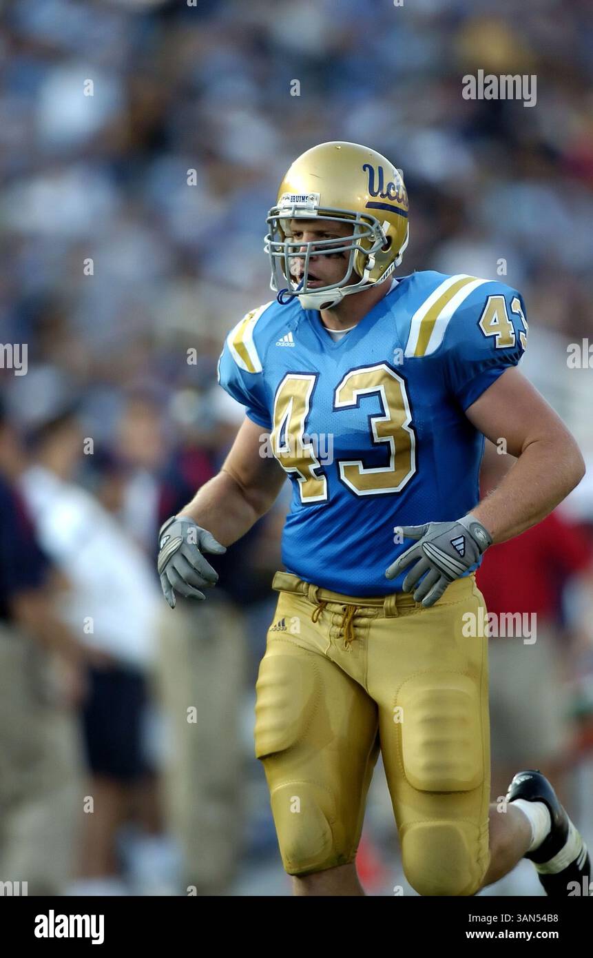 7. Oktober 2006: Danny Nelson von der UCLA während des Pac 10 Spiels zwischen den Arizona Wildcats und den UCLA Bruins im Rose Bowl in Pasadena, KALIFORNIEN (Bild: © John Green/Cal Sport Media) Stockfoto