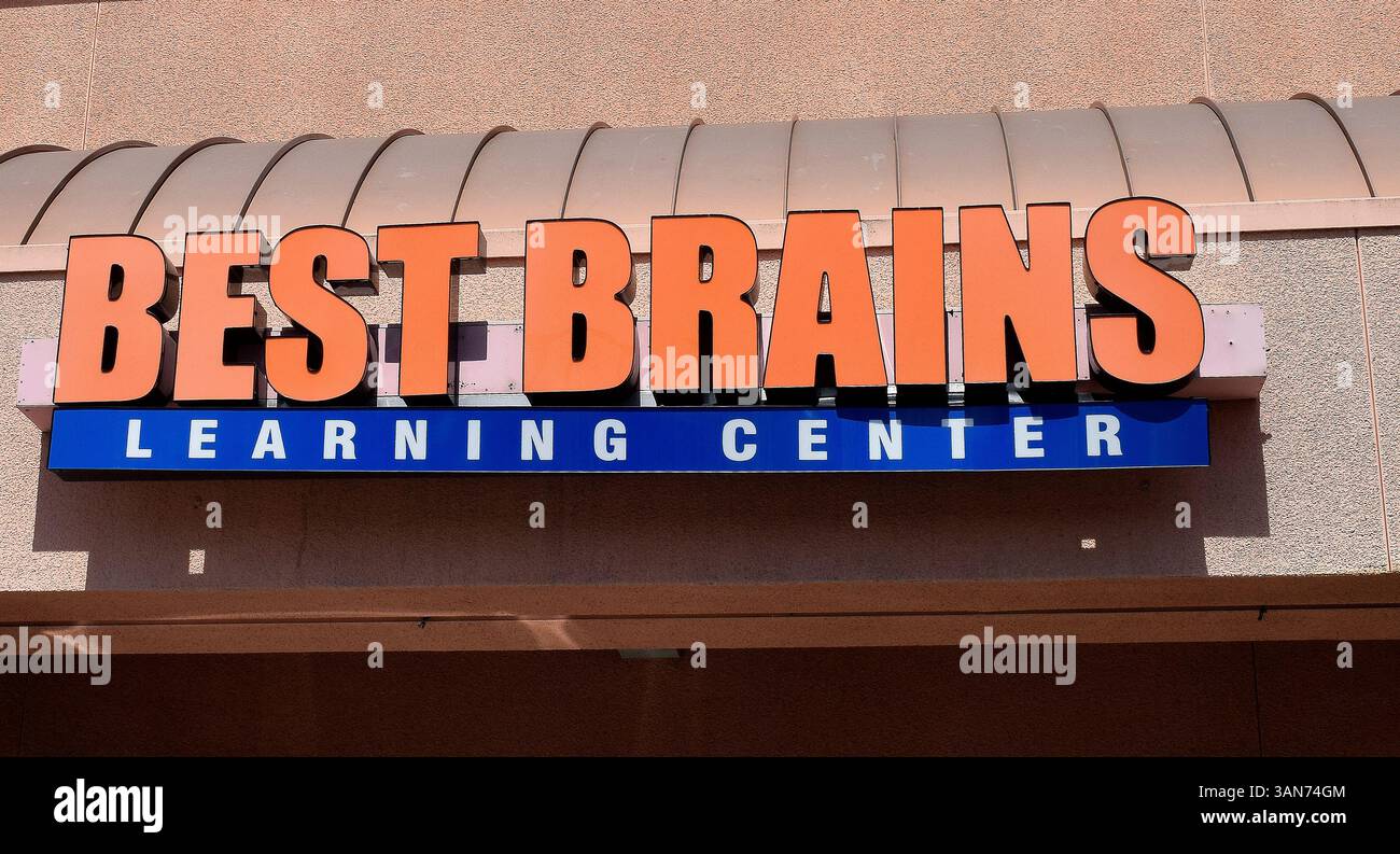 BEST Brains Learning Center in Fremont, Kalifornien Stockfoto