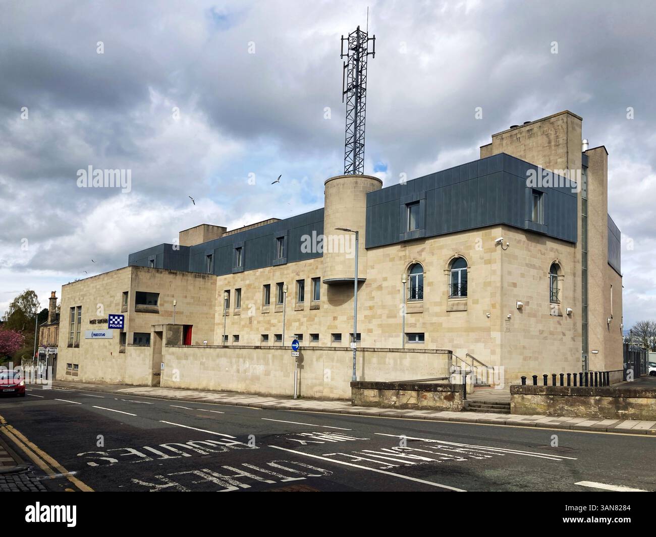 Polizei Schottland, Falkirk Police Station, Falkirk Scotland Stockfoto