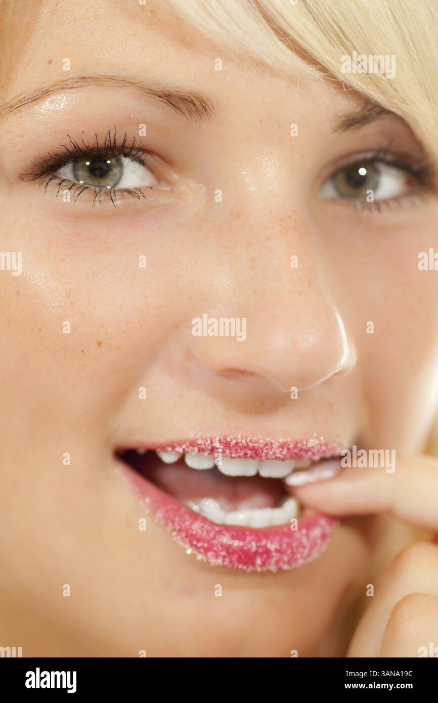 Süßlippen Stockfoto