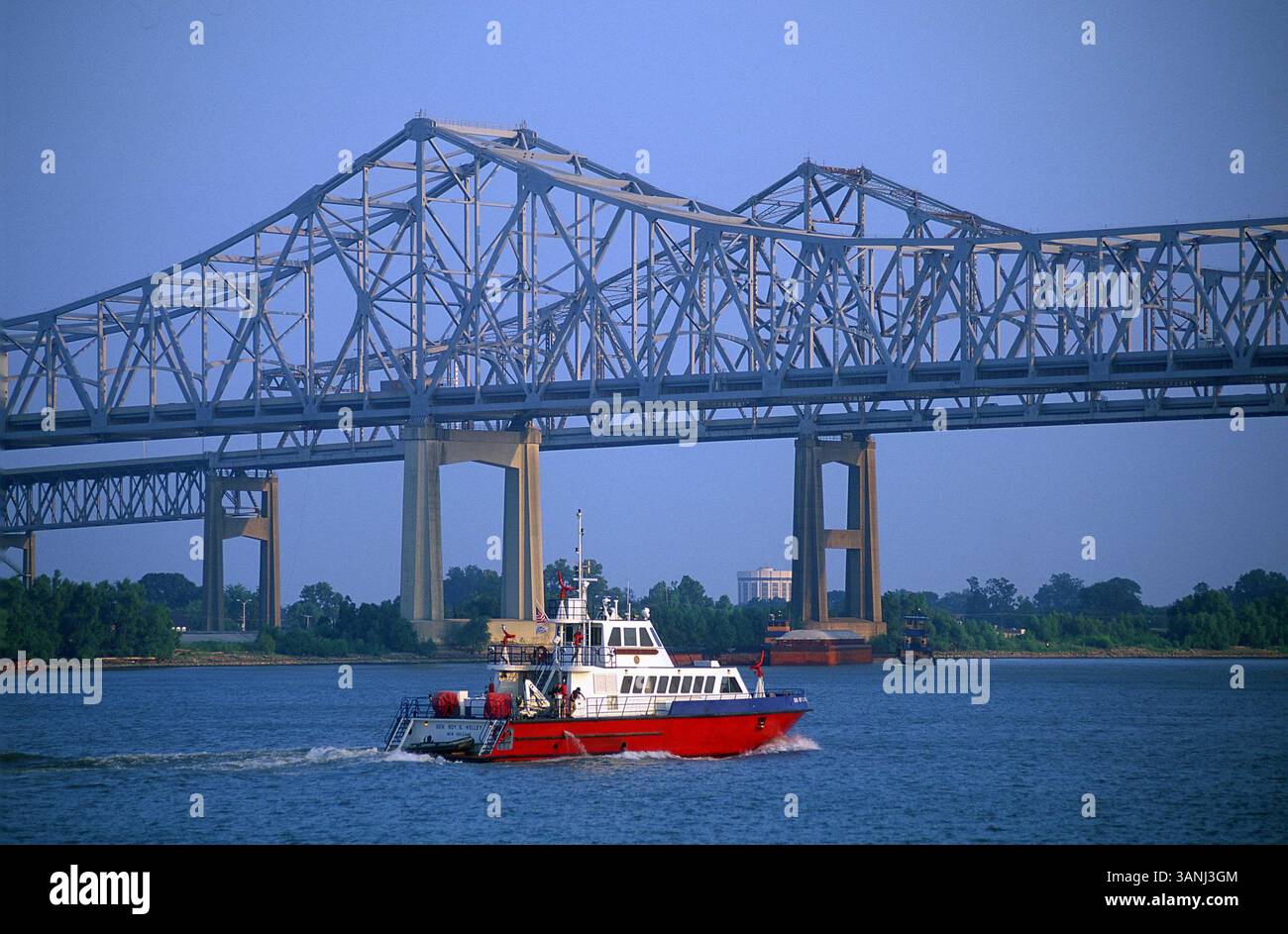 Januar 2005 - Gil Giugkio / O.. MEDIAS - Louisiane nouvelle Orleans Mississipi depuis riverwalk 2004.K41156.LOUISIANA.Gil Giuglio-O MEDIAS-(Bild: © Globe Photos/ZUMAPRESS.com) Stockfoto