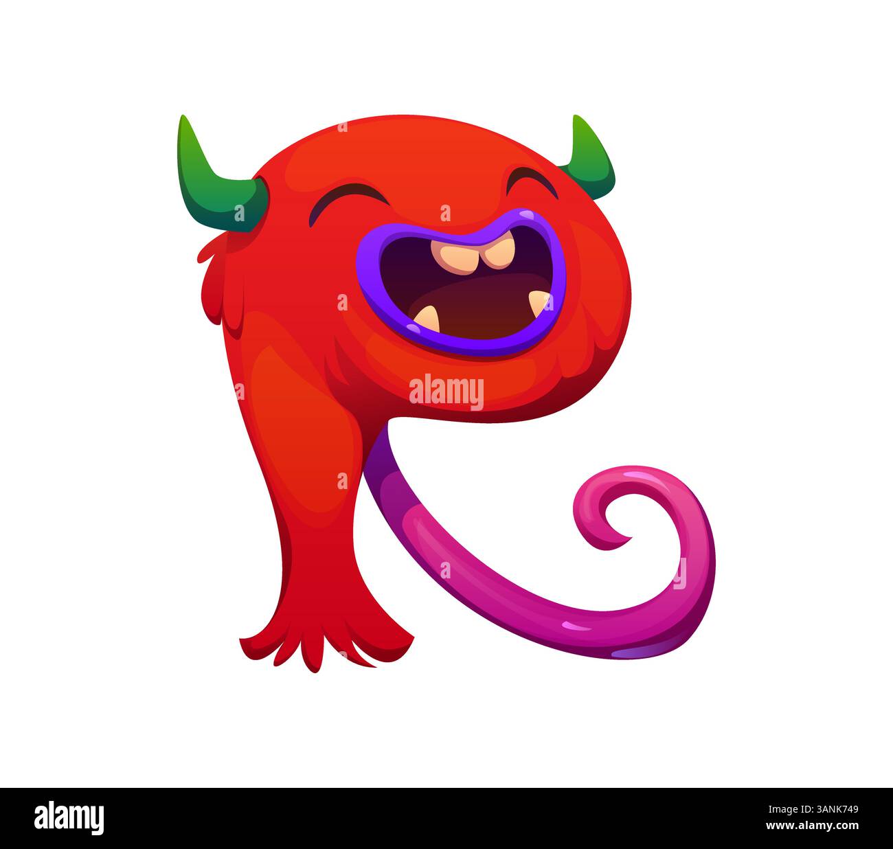 Seltsame Monster Charakter Zeichentrick Schriftart Buchstabe R. verrücktes Horror Monster Charakter Symbol, gruselige Fantasy Vogelscheuchen Vektor Englisch Alphabet Schriftart Buchstabe. Bizarrer Bugaboo, Schriftzeichen Stock Vektor