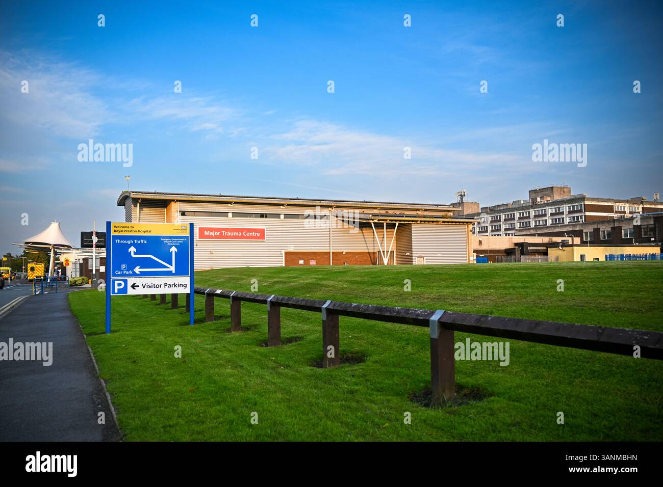 Royal Preston Hospital Major Trauma Unit Preston Lancashire, Lancashire Teaching Hospital Stockfoto
