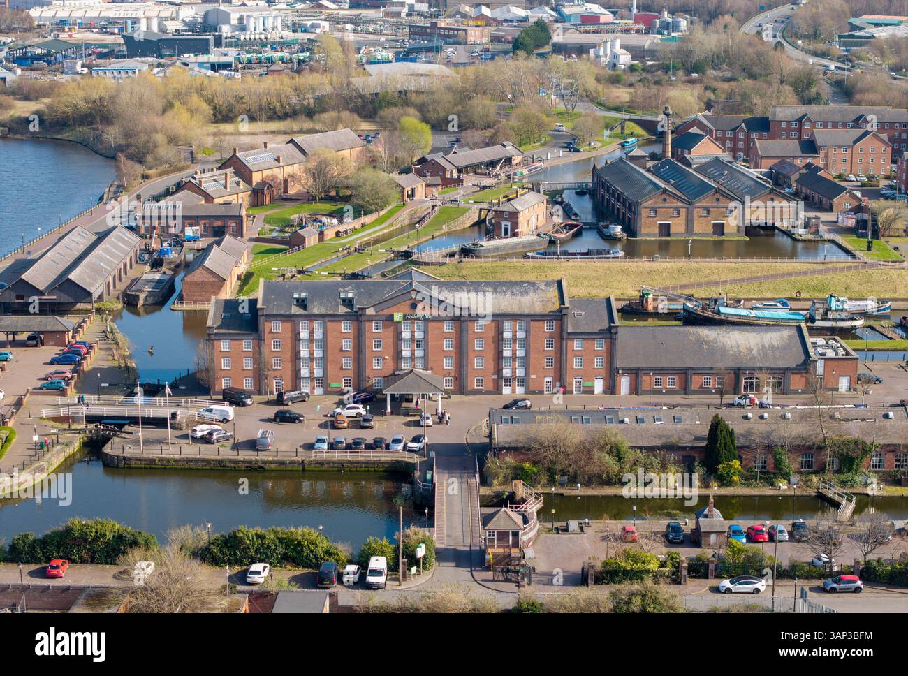 Holiday Inn Ellesmere Port - Cheshire Oaks by IHG, Wirral, Cheshire, England Stockfoto