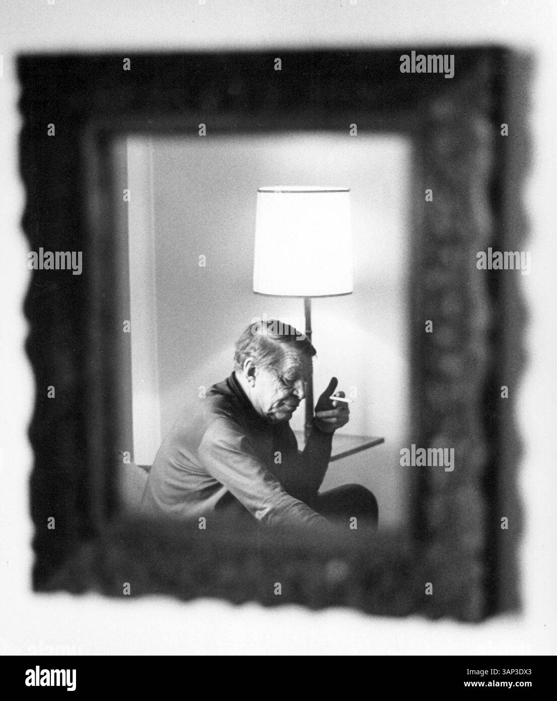 SEPTEMBER 2005 - W.H. AUDEN IM YWHA NEW YORK CITY 1971. FOTOS (Foto: © Globe Photos/ZUMAPRESS.com) Stockfoto