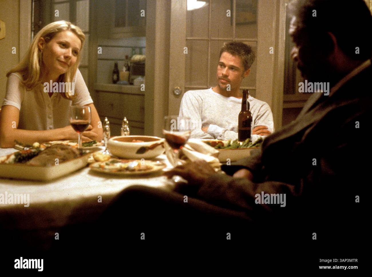 Januar 2011 - A11900ADH.''SEVEN'.Â BEREITGESTELLT VON GWYNETH PALTROW, BRAD PITT UND MORGAN FREEMAN(Bild: © Globe Photos/ZUMAPRESS.com) Stockfoto