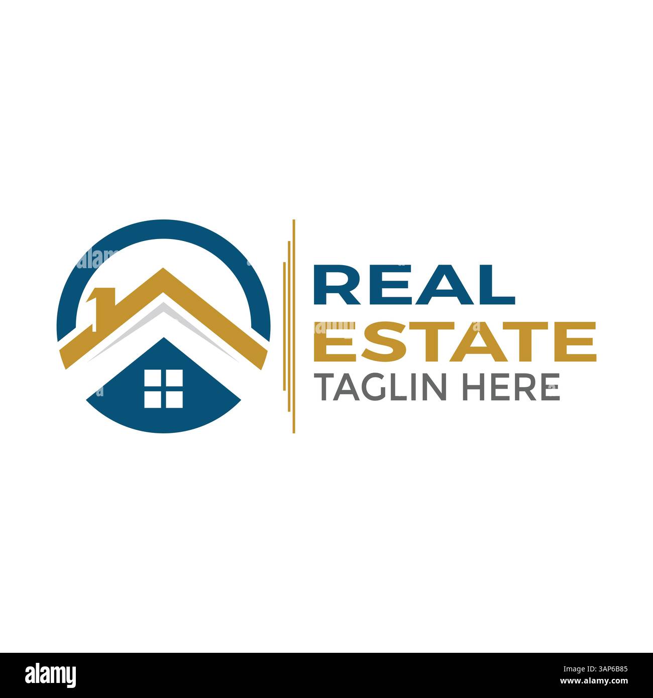Moderner Real Estate Logo Design Vektor | Professionelle Haus & Immobilien Branding Vorlage. Stock Vektor