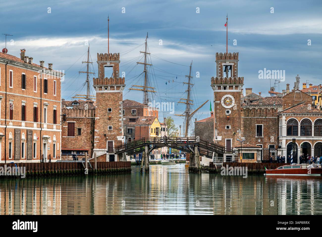 Venezianisches Arsenal, Venedig, Venetien, Italien Stockfoto
