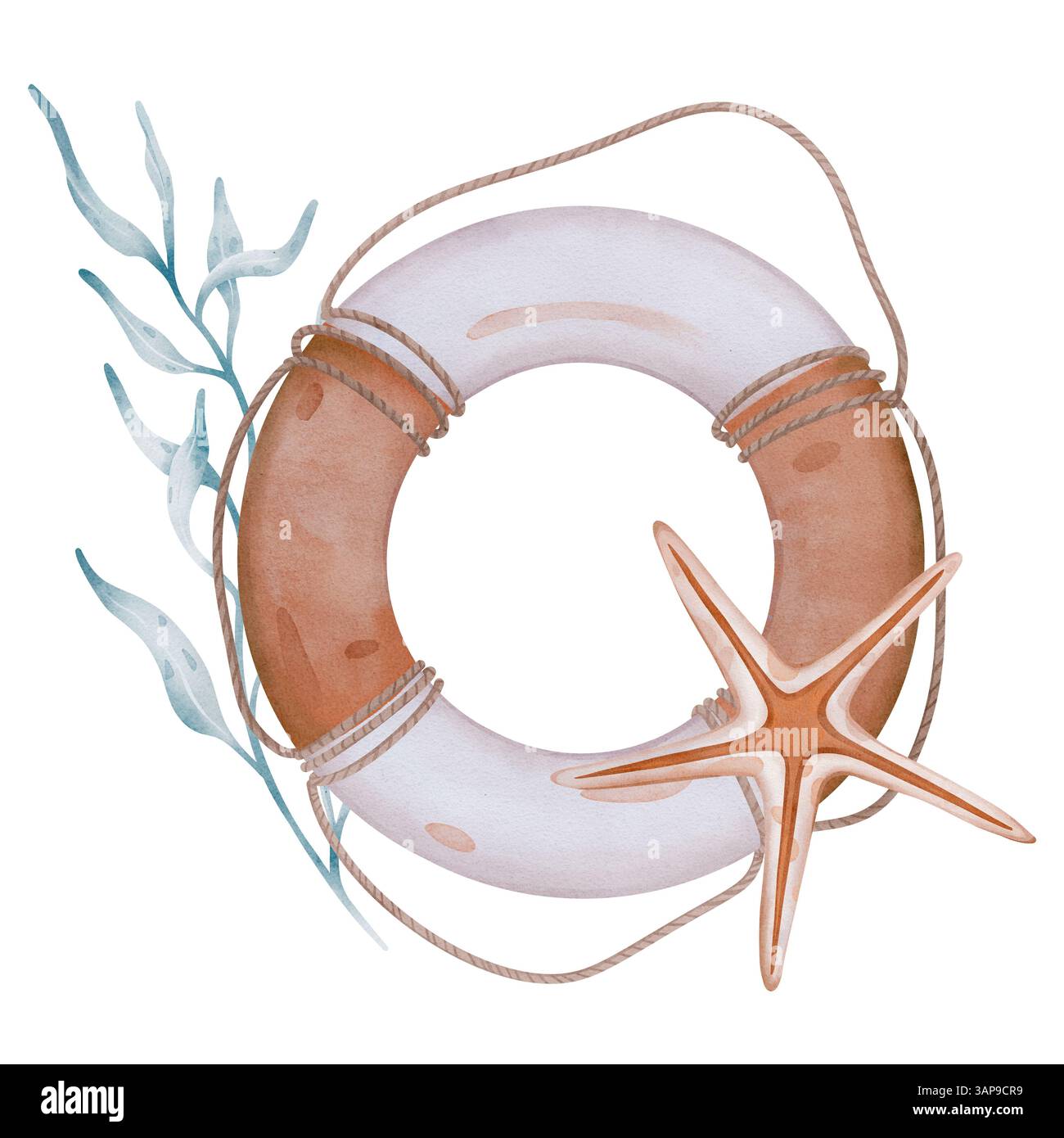Nahtlose, wässrige Zitrusfrüchte und Blätter. Grüne Blätter und Orangenfrüchte auf weißem Hintergrund. Nahtlose Aquarelle von Mandarinen und Orangen Stockfoto