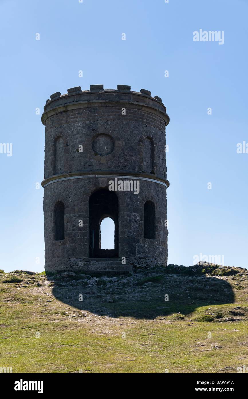 Solomon's Temple in Grin Low oberhalb von Buxton, Derbyshire, England. Stockfoto
