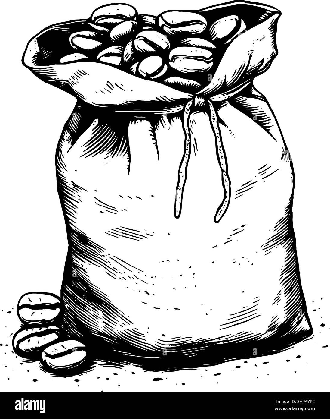 Eine Vintage-Holzschnitt-Illustration zeigt einen Stapel von Vinylplatten, die ihre ikonischen Grooves und Labels betonen. Dieses Kunstwerk spiegelt das nostalgische Wesen der Musik der vergangenen Jahrzehnte wider Stock Vektor