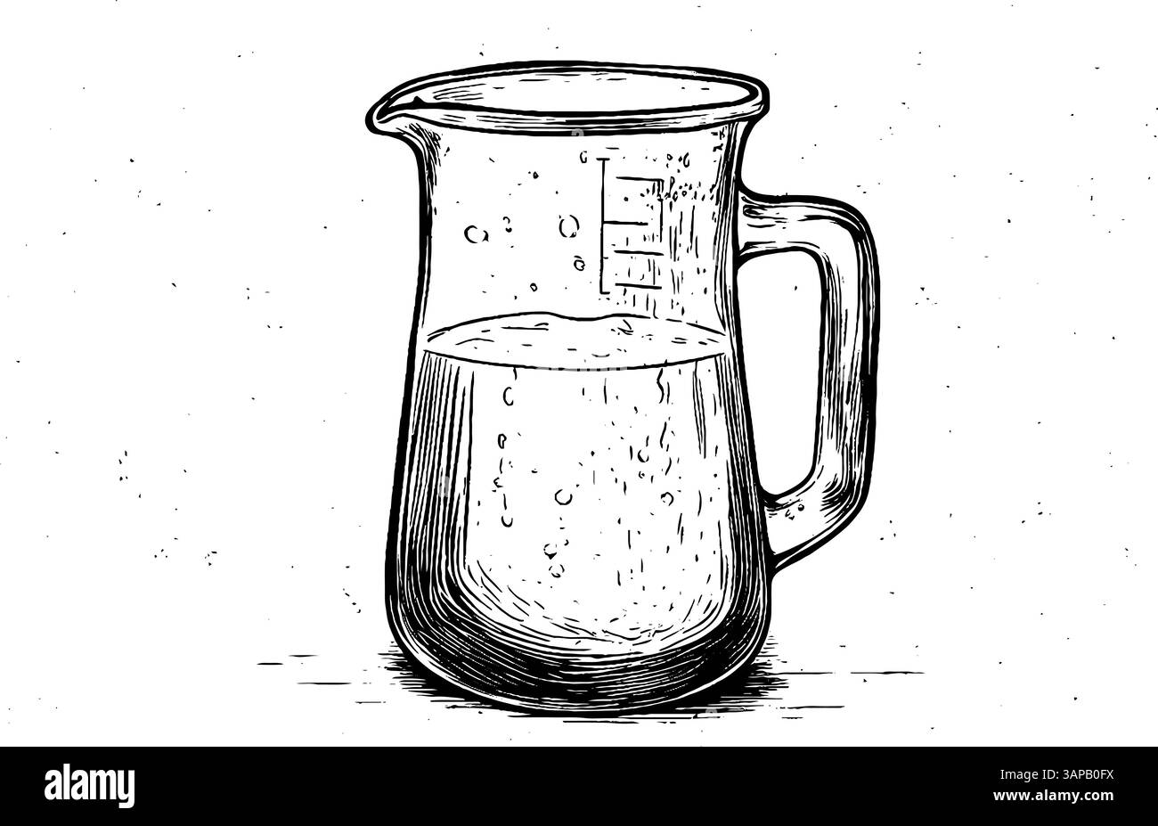 Diese Vintage-Holzschnitt-Illustration zeigt einen Braukessel und das klassische Design und die Handwerkskunst Stock Vektor