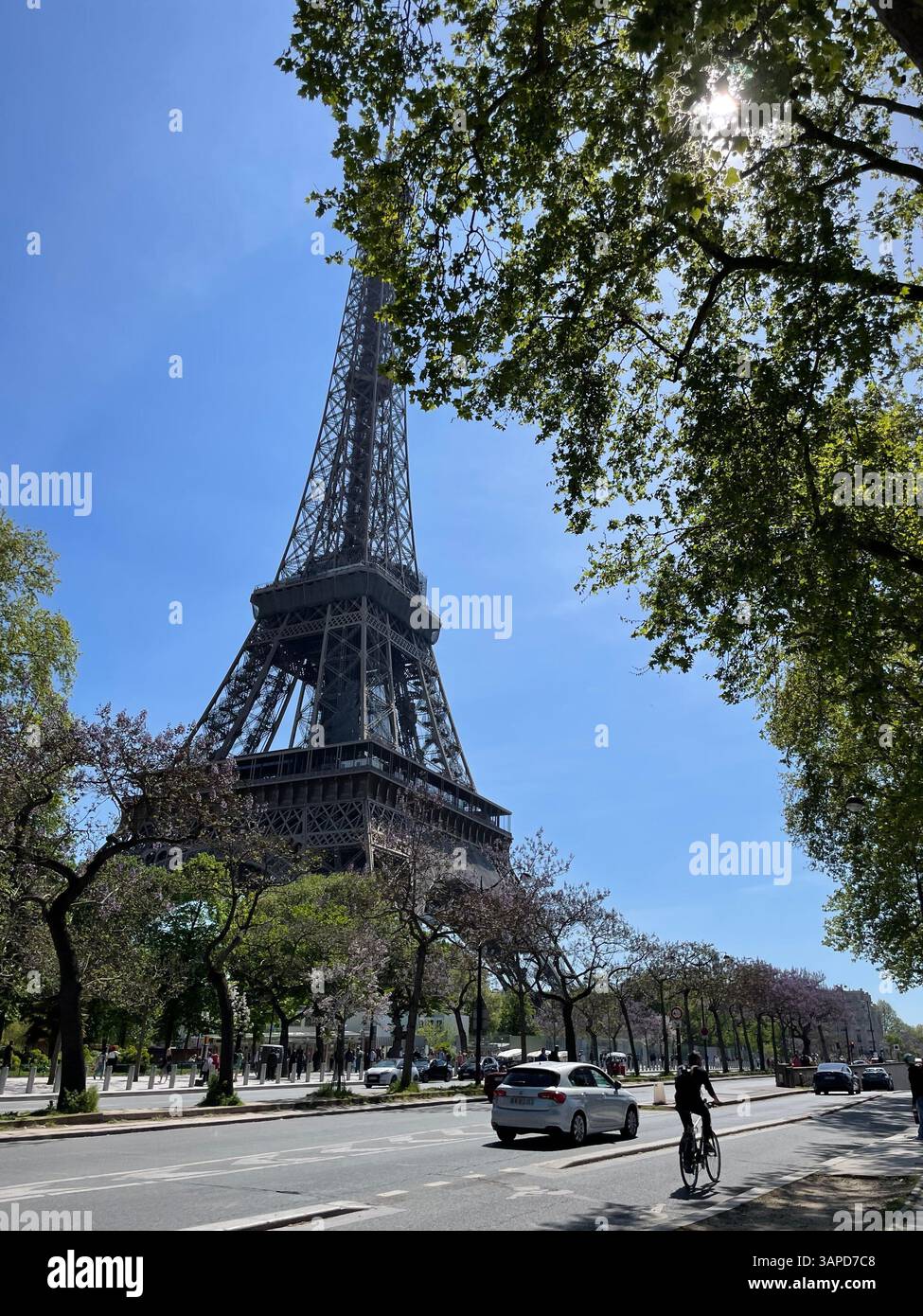 Eiffelturm Stockfoto
