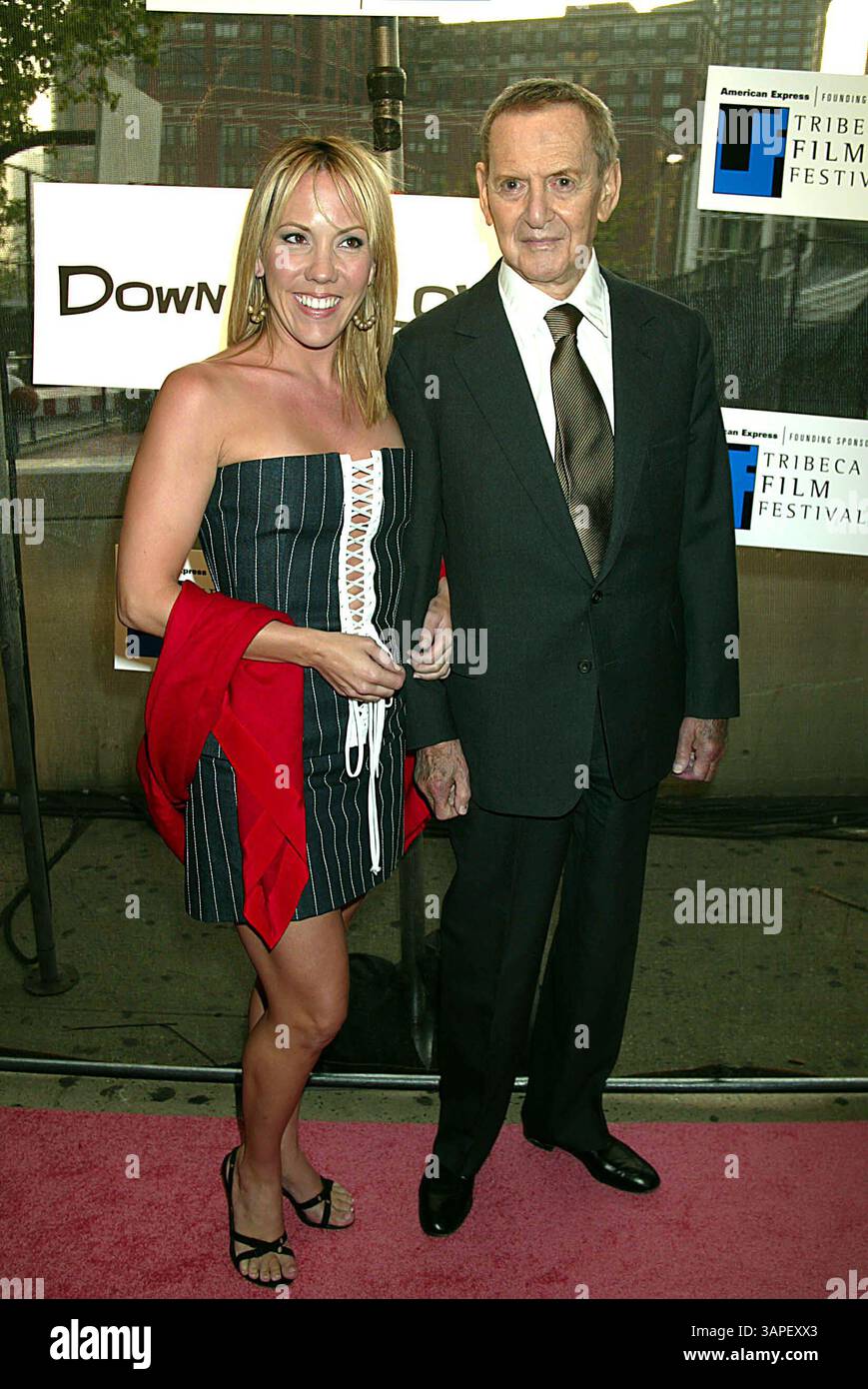 Januar 2011 - New York, New York, USA - K30476HMc SD05/06/2003.TRIBECA FILM FESTIVAL PREMIERE VON ''DOWN WITH LOVE'' IM TRIBECA PERFORMING ARTS CENTER, NEW YORK New York. TONY RANDALL HEATHER. (Kreditbild: © Henry McGee/Globe Photos/ZUMAPRESS.com) Stockfoto