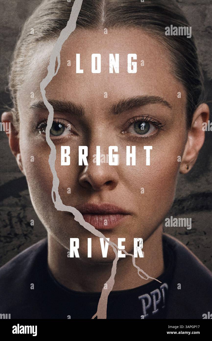 Long Bright River Poster Amanda Seyfried Stockfoto