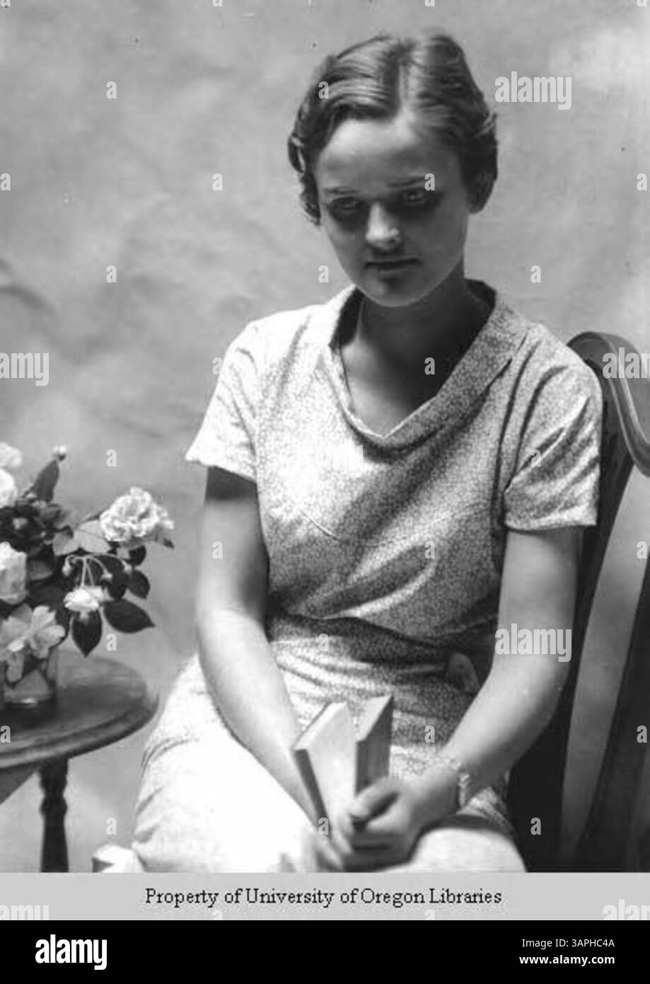 Lillie Johnson wird als Studentin in Berea, Kentucky, dargestellt und repräsentiert das Bildungsumfeld der damaligen Zeit. Stockfoto