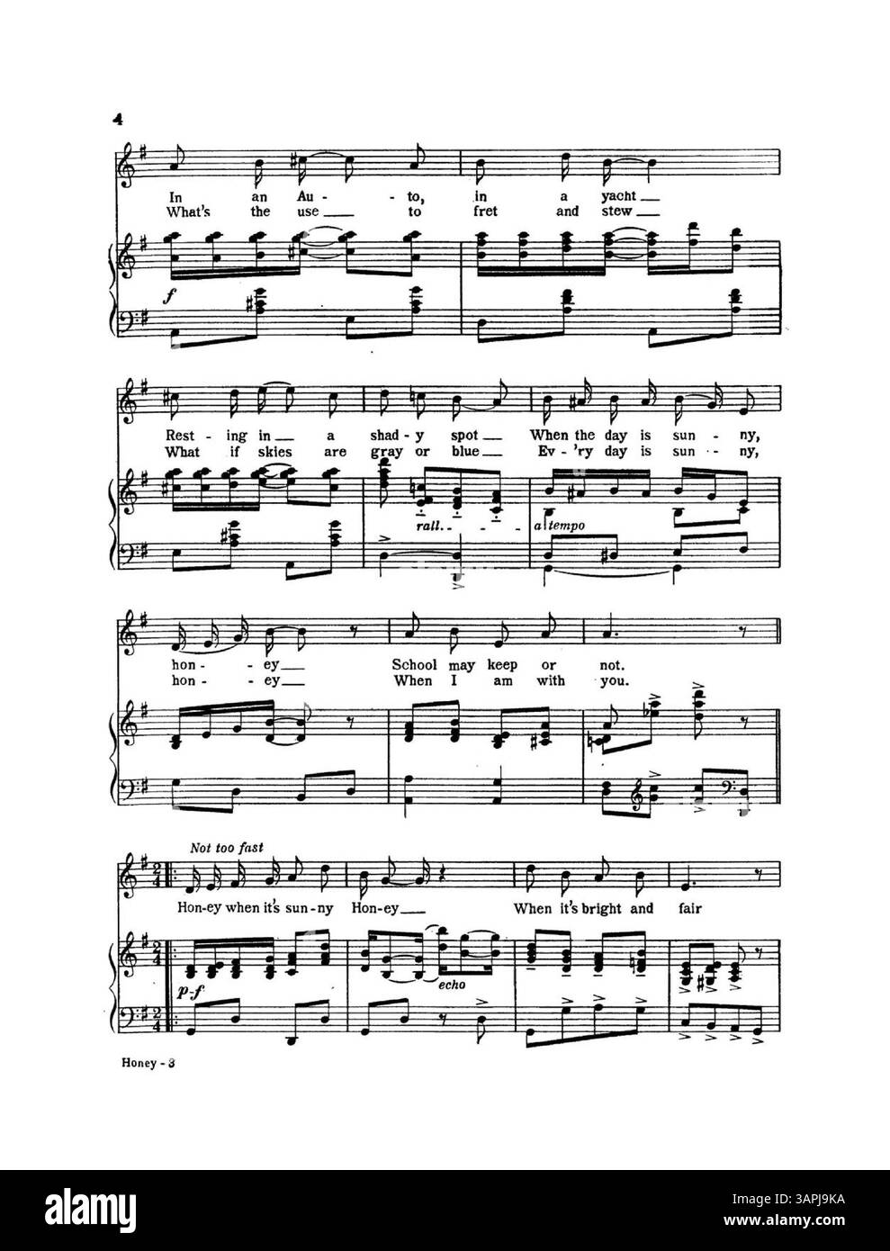 Auf der Innenseite befindet sich eine ganzseitige Werbung für „If I Had the World to Give You“, während auf der Rückseite die Werbung für „Can't You See“ steht. Diese Werbung spiegelt die Musikindustrie der damaligen Zeit wider. Stockfoto