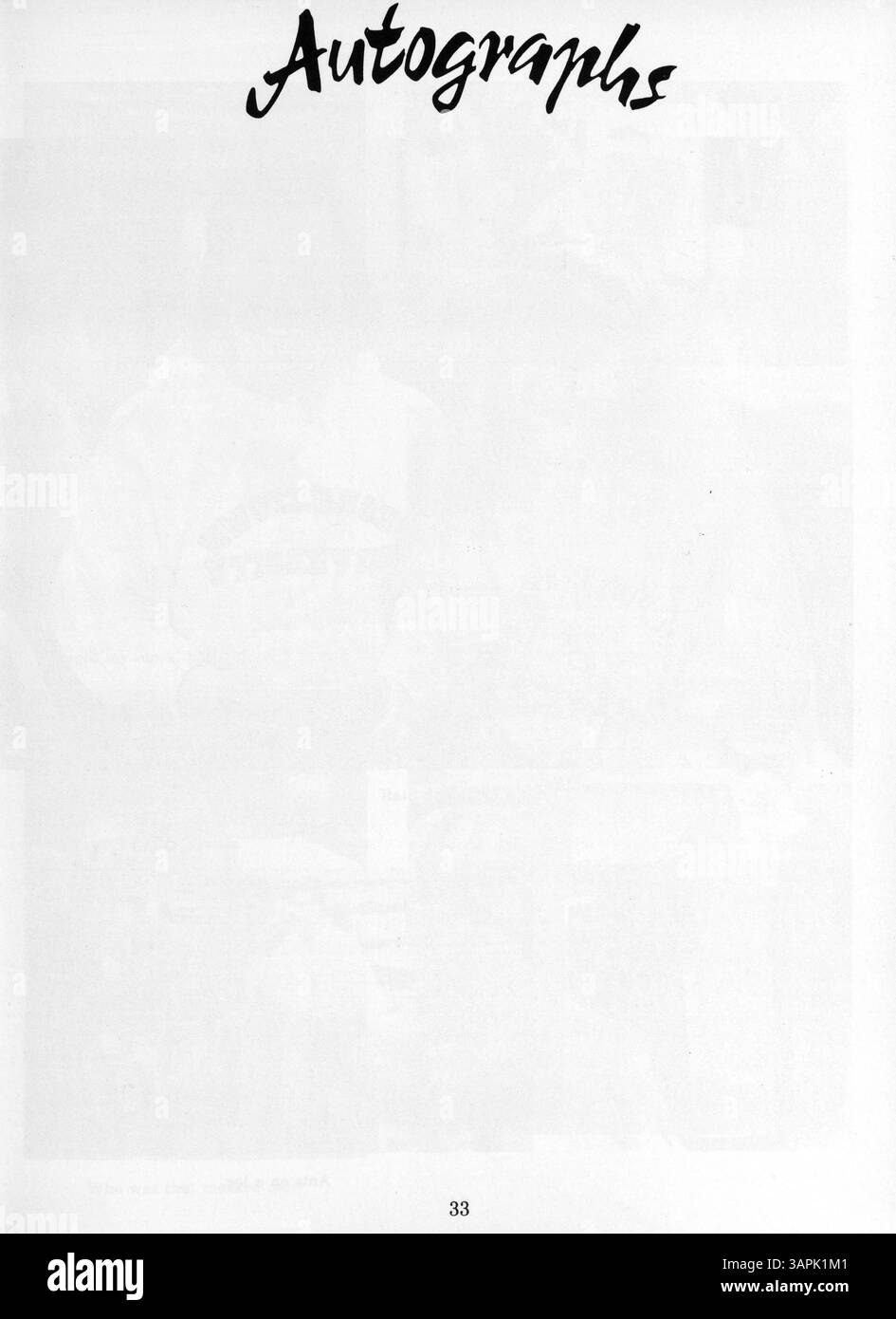 Das Anwatin Junior High Yearbook 1988 dokumentiert wichtige Veranstaltungen, Schüler, Lehrer und Aktivitäten, die während des Schuljahres 1987-1988 an der Anwatin Junior High School stattfanden. Stockfoto