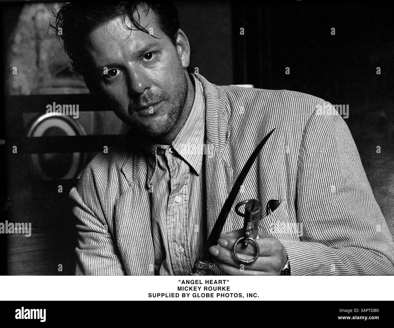 1. Januar 2011 - ANGEL HEART. MICKEY ROURKE. BEREITGESTELLT VON 1987 (Kreditbild: © Globe Photos/ZUMAPRESS.com) Stockfoto