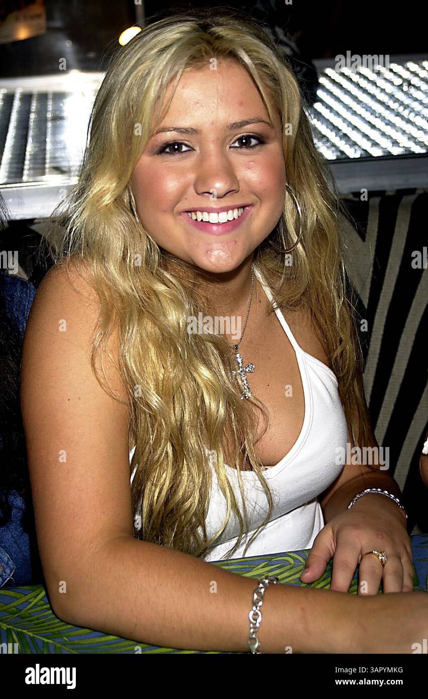 1. JANUAR 2011 - K26220JKRON SD0917.POP-GRUPPE ''KEINE GEHEIMNISSE''. ERINNERT AN DEN ERSTEN PLATZ DER BILLBOARD-ZEITSCHRIFT „HEATSEEKERS“. PLANET HOLLYWOOD TIMES SQUARE/NYC. JOHN KRONDES/ 2002(Bild: © Globe Photos/ZUMAPRESS.com) Stockfoto