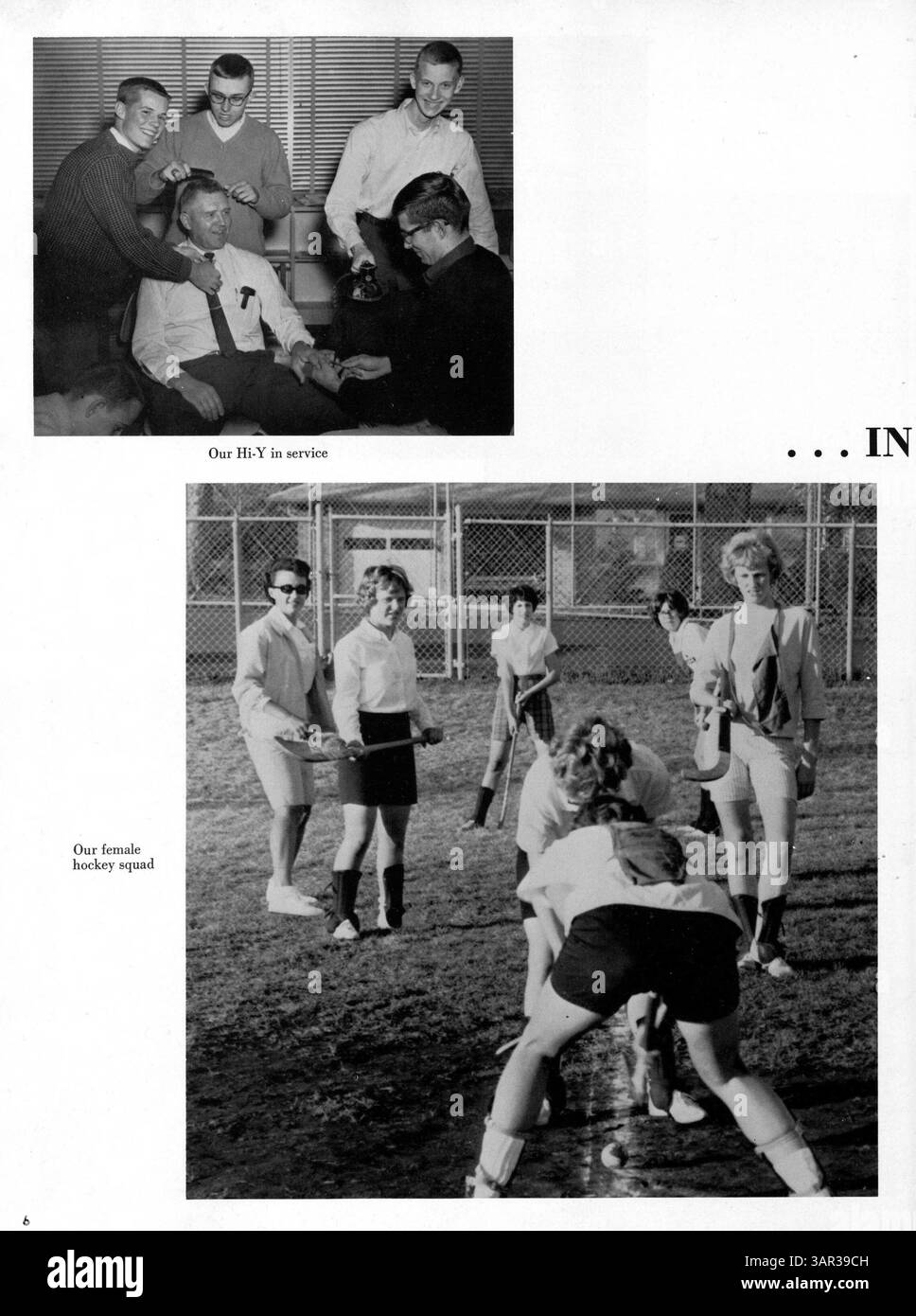 Dieses Jahrbuch „Aurean 1964“ der Richfield High School dokumentiert die wichtigsten Ereignisse und Einzelpersonen während des akademischen Jahres 1963-1964, einschließlich der Leistungen der Schüler, der Höhepunkte der Fakultät und außerschulischer Aktivitäten. Stockfoto