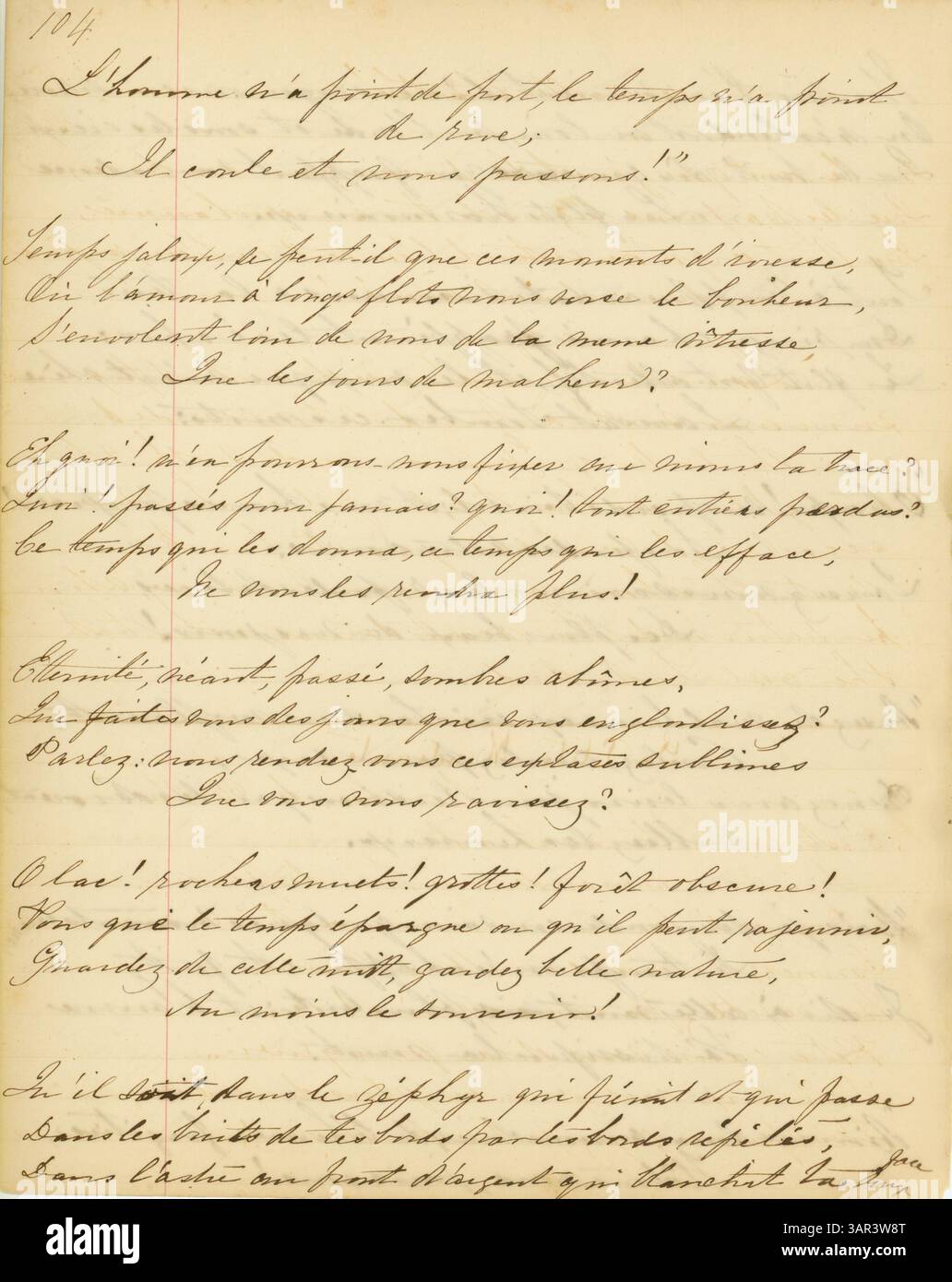 Diese Ausgabe von Kate Chopins Commonplace Book (1867–1870) enthält Auszüge verschiedener Autoren, persönliche Schriften und Notizen über europäische Monarchen. Sie enthält auch ihr Tagebuch von der Hochzeitsreise 1870, die den Osten der USA, Deutschland und die Schweiz abdeckt. Stockfoto