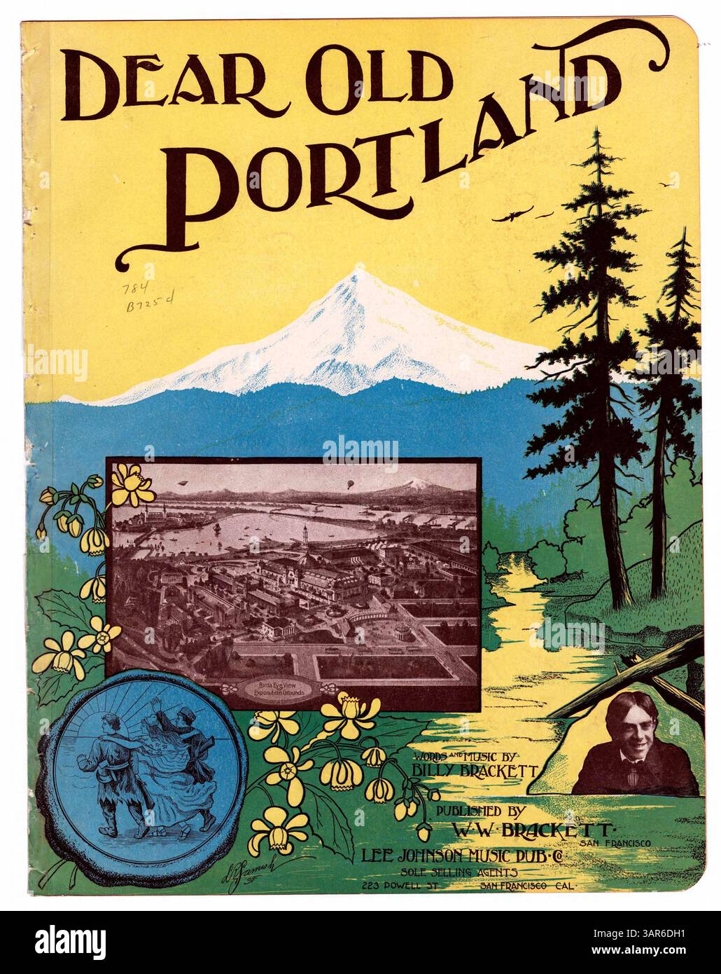 Dieses Lied, geschrieben von Billy Brackett, feiert Portland mit Texten und Musik des Komponisten. Es spiegelt den Musikstil der Zeit wider und fängt eine nostalgische Stimmung gegenüber der Stadt ein. Stockfoto