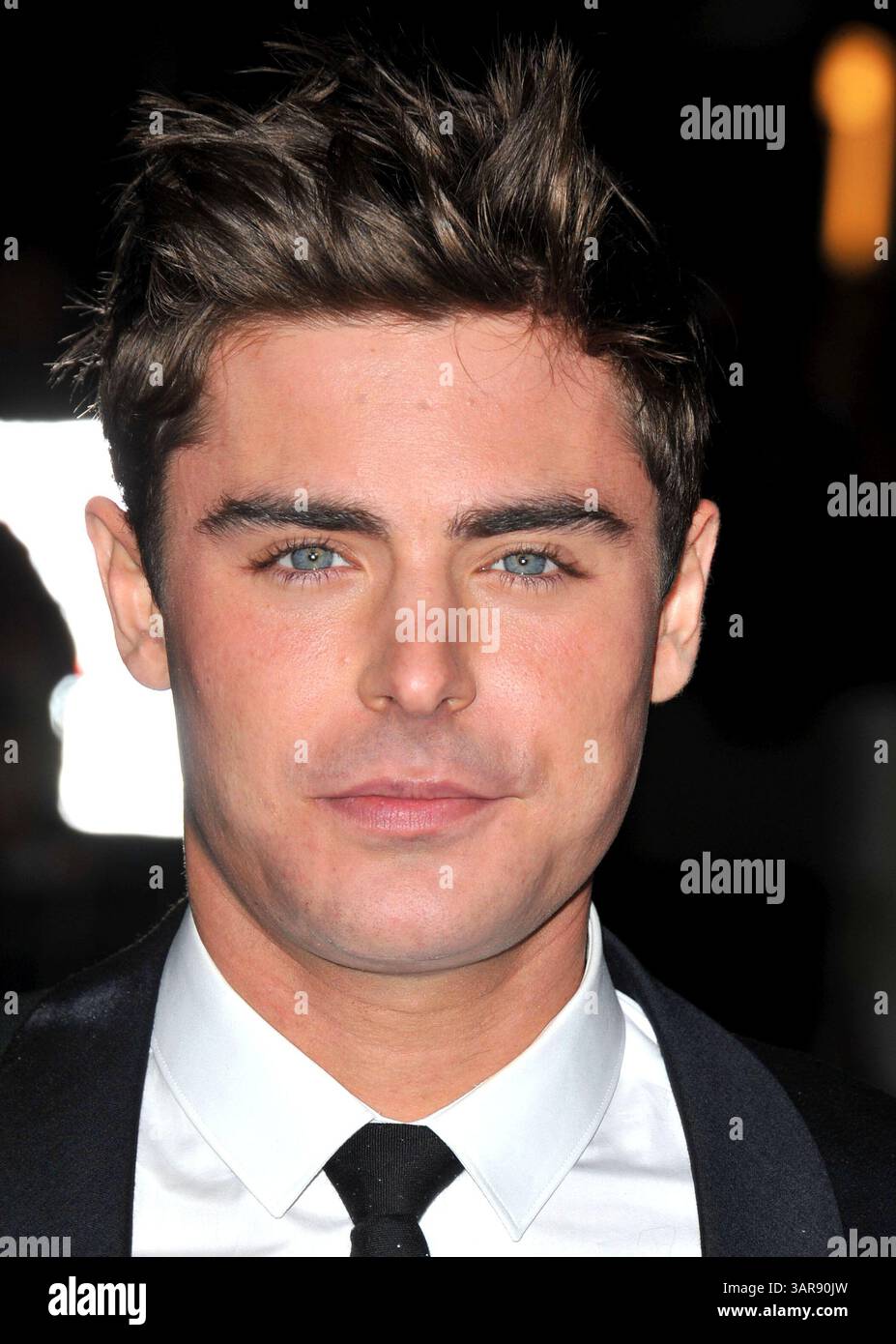 Zac Efron bei der Premiere von „That Peinward Moment“ in Los Angeles am 27. Januar 2014 Stockfoto