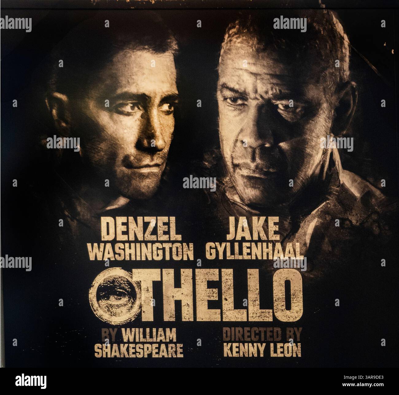 Othello mit Denzel Washington und Jake Gyllenhaal im Ethel Barrymore Theater am Broadway in Manhattan NYC Stockfoto