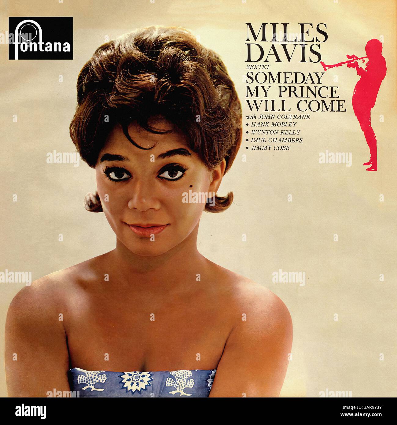 Miles Davis - Some Day My Prince will Come - Vintage-Vinyl-Cover Stockfoto