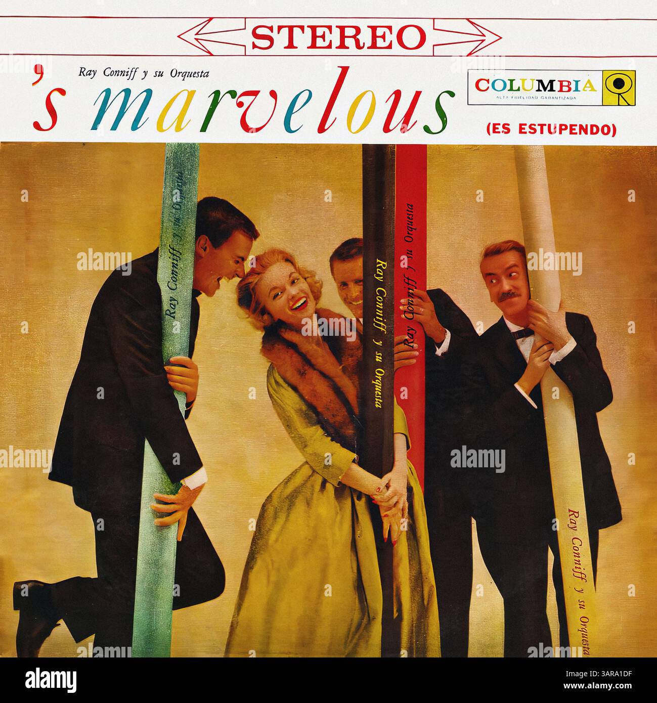 Ray Conniff - 'S Marvelous - Vintage-Vinyl-Cover Stockfoto