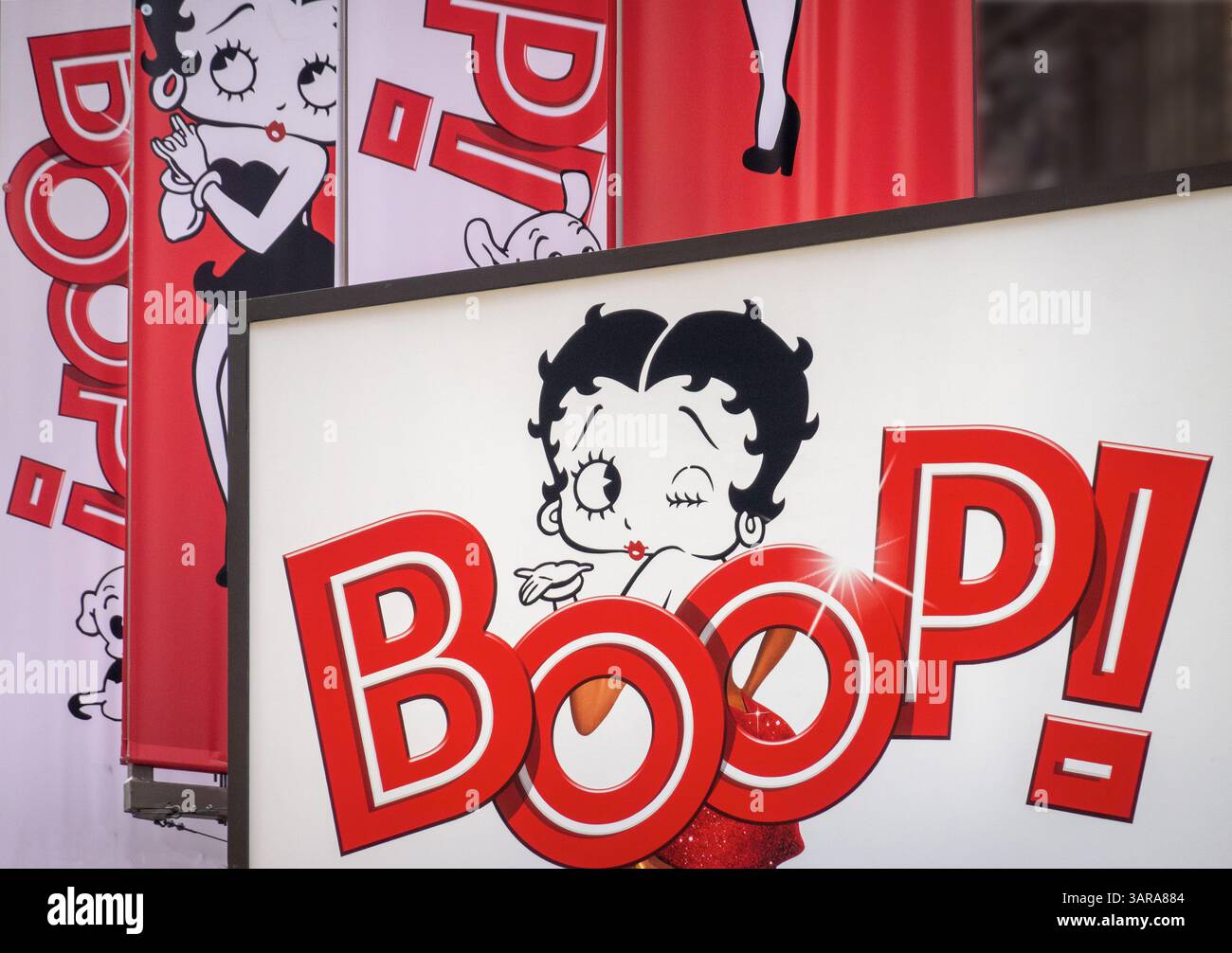 Betty Boop das Musical im Broadhurst Theater am Broadway in Manhattan NYC Stockfoto