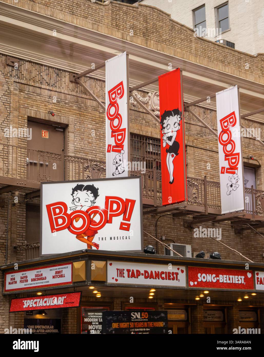 Betty Boop das Musical im Broadhurst Theater am Broadway in Manhattan NYC Stockfoto