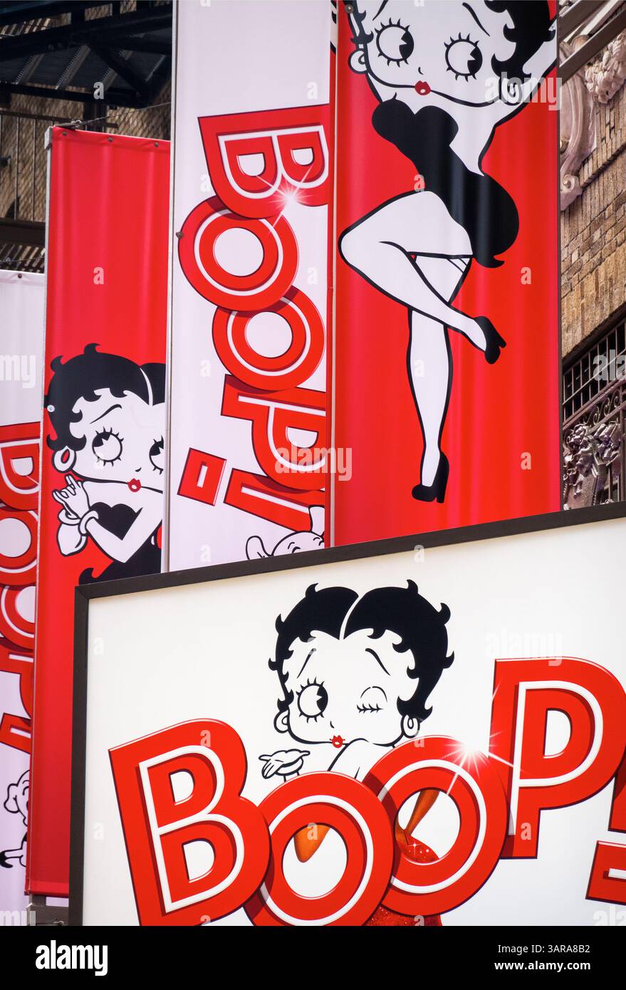 Betty Boop das Musical im Broadhurst Theater am Broadway in Manhattan NYC Stockfoto