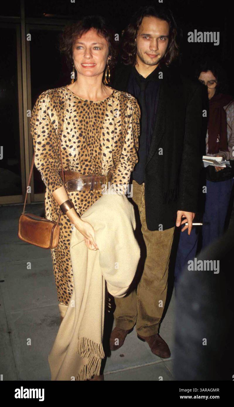 30. JUNI 2005 - 11.-1989. ( JACQUELINE ) JACKIE BISSET. PAULA-MICHELSON- 1989(Bild: © Globe Photos/ZUMAPRESS.com) Stockfoto