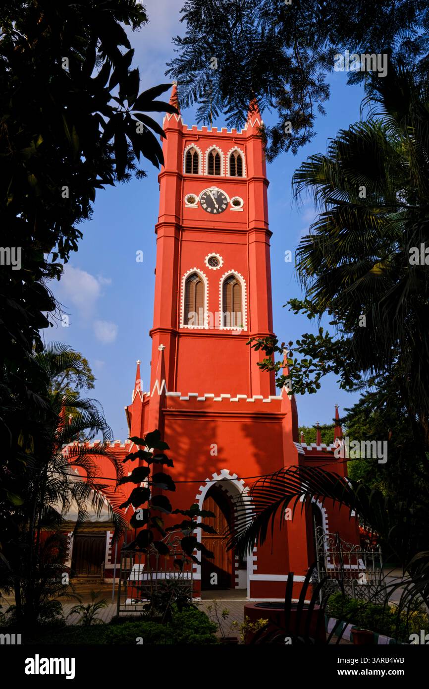 Indien, Karnataka, Bangalore, St. Andrew's Church Stockfoto