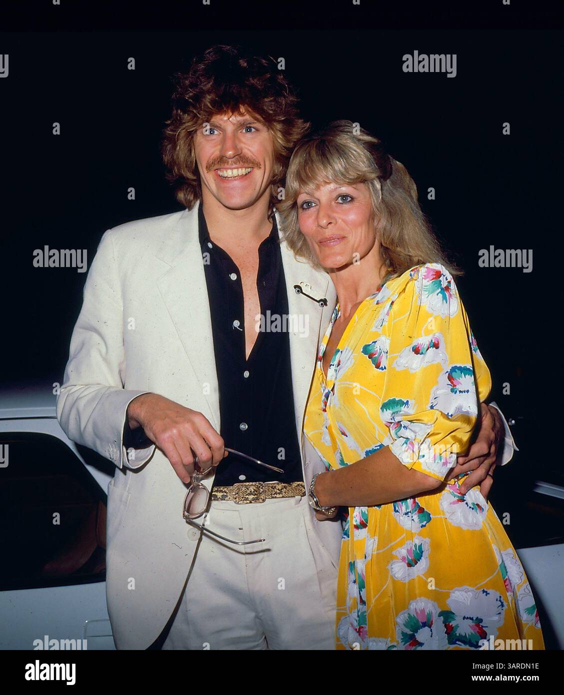28. Januar 2010: JEFF CONAWAY mit RONA NEWTON JOHN. JEFFCONAWAYRETRO(Kreditbild: © Globe Photos/ZUMApress.com) Stockfoto