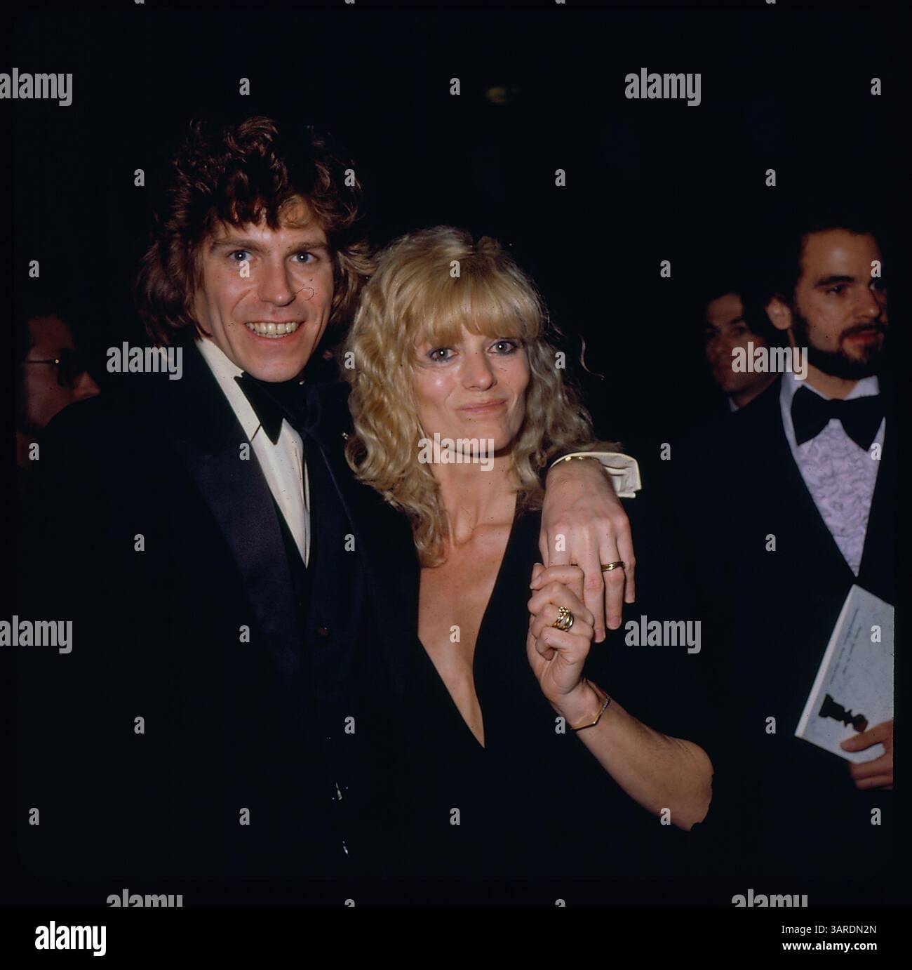 28. Januar 2010: JEFF CONAWAY mit RONA NEWTON JOHN. JEFFCONAWAYRETRO(Kreditbild: © Globe Photos/ZUMApress.com) Stockfoto